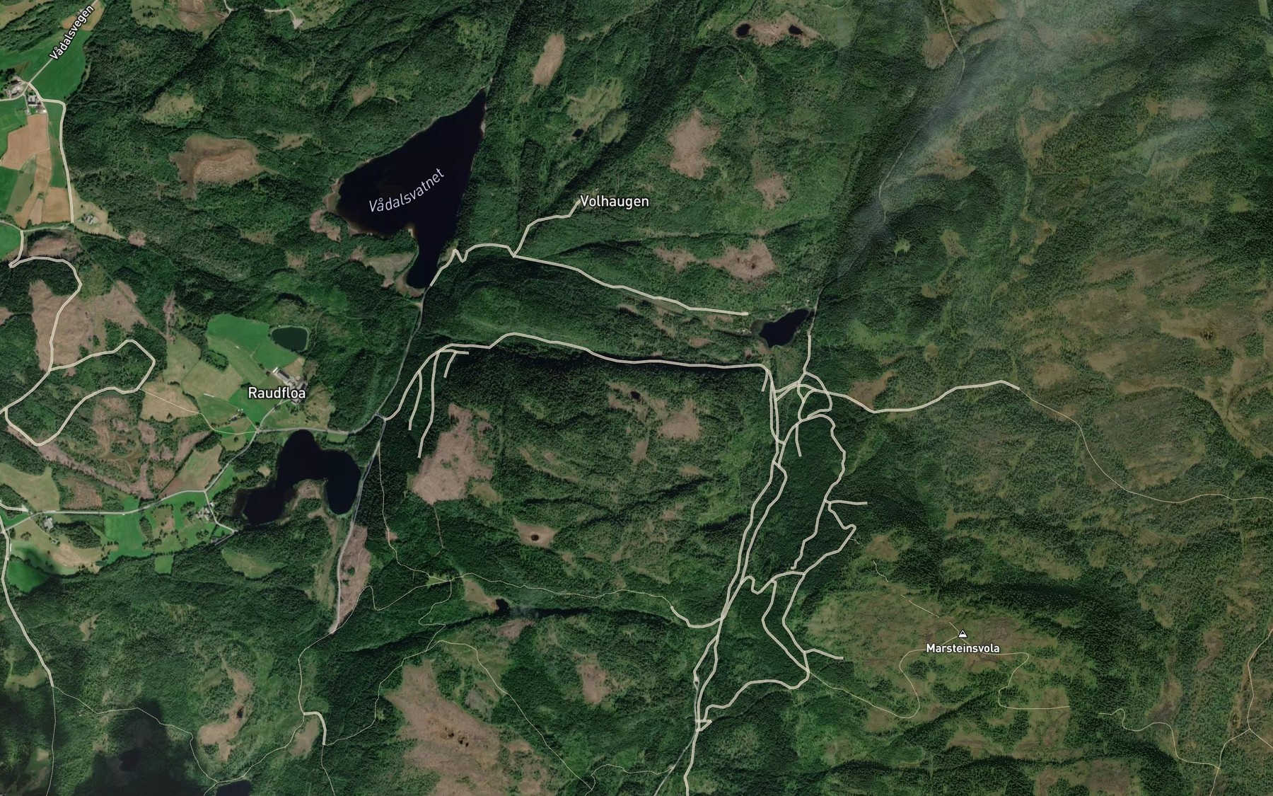 Satellite map of the Skardstjonna