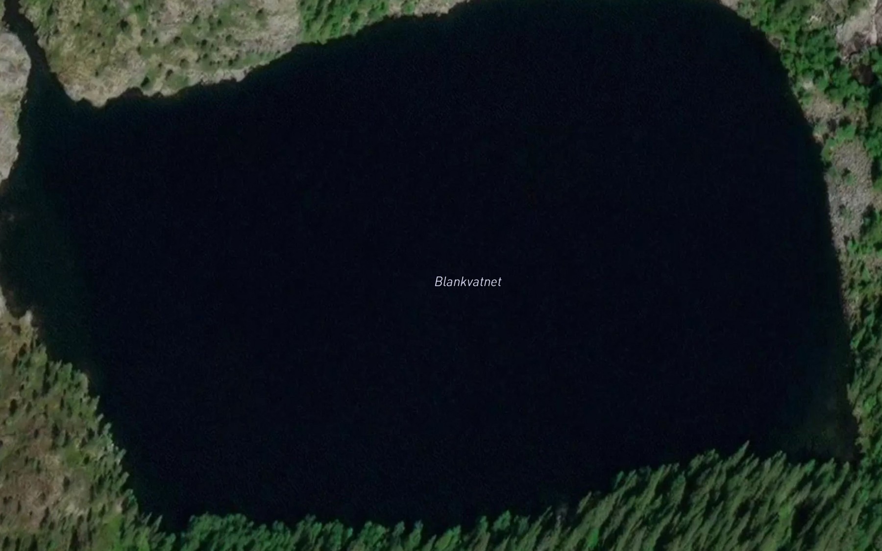 Satellite map of the Blankvatnet