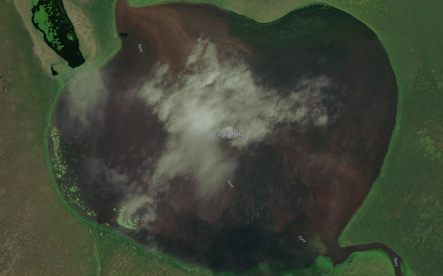 Satellite map of the Ozero Yarku