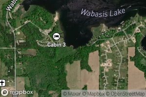 Satellite map of the Beaver Dam Creek