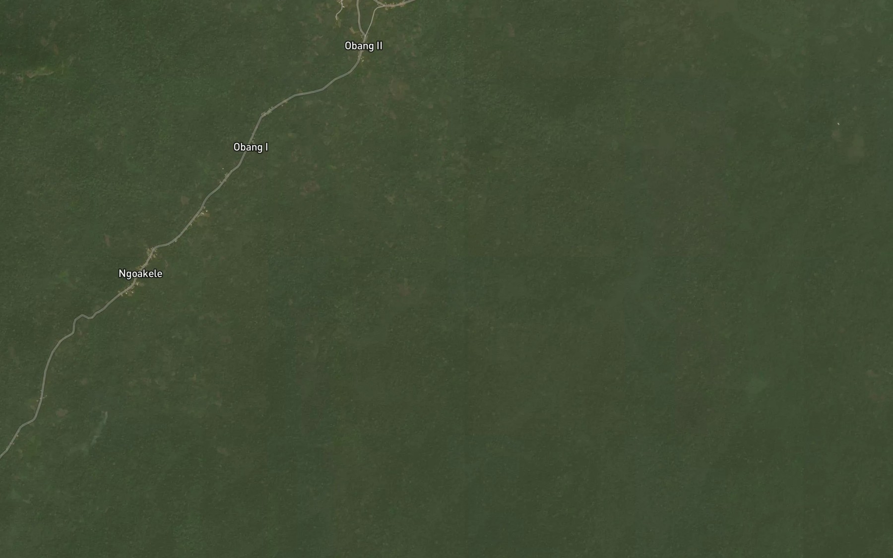 Satellite map of the Mebenengo