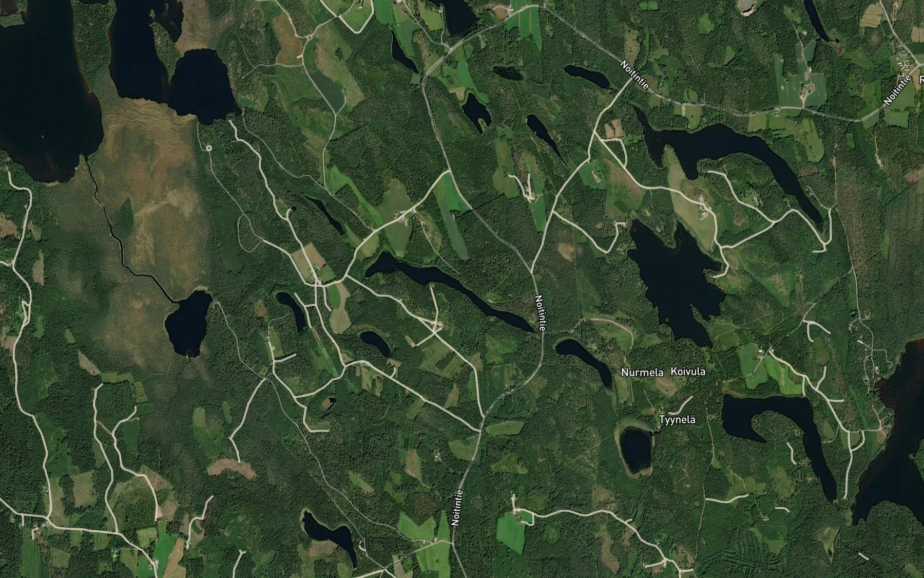Satellite map of the Kaitajarvi