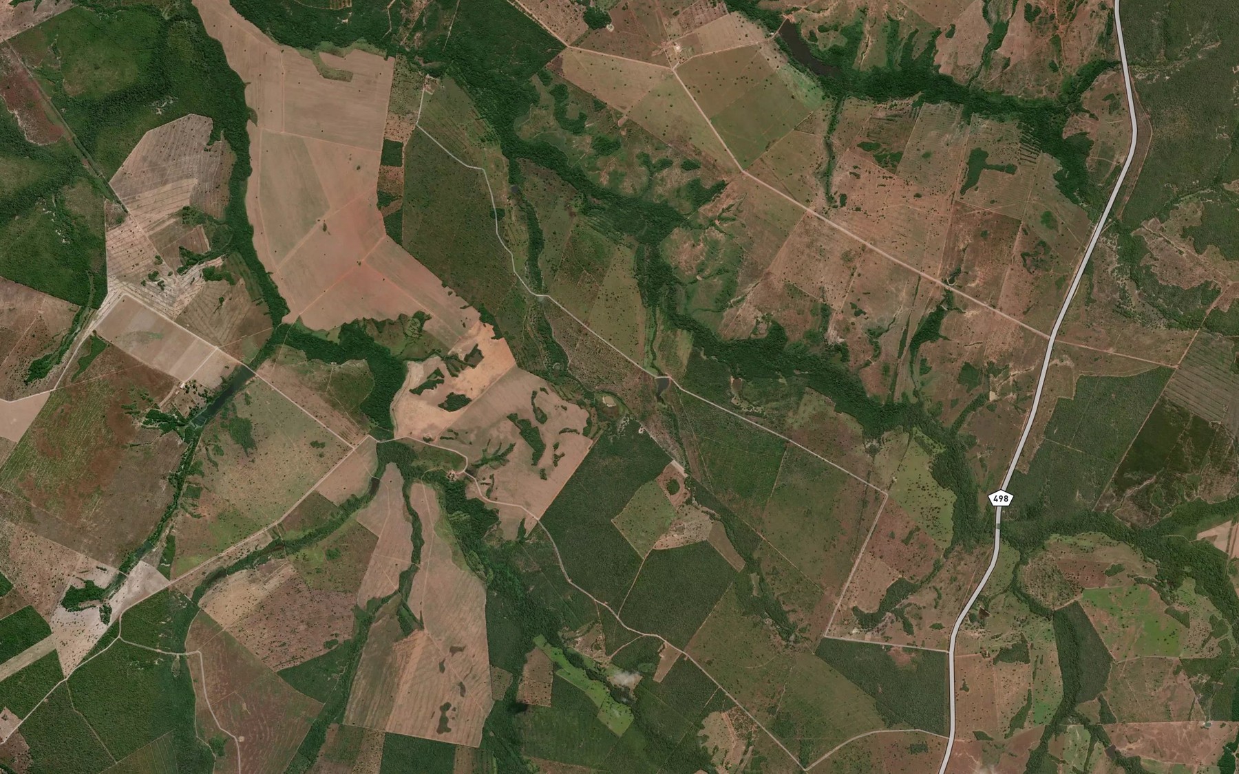 Satellite map of the Lagoa do Retiro