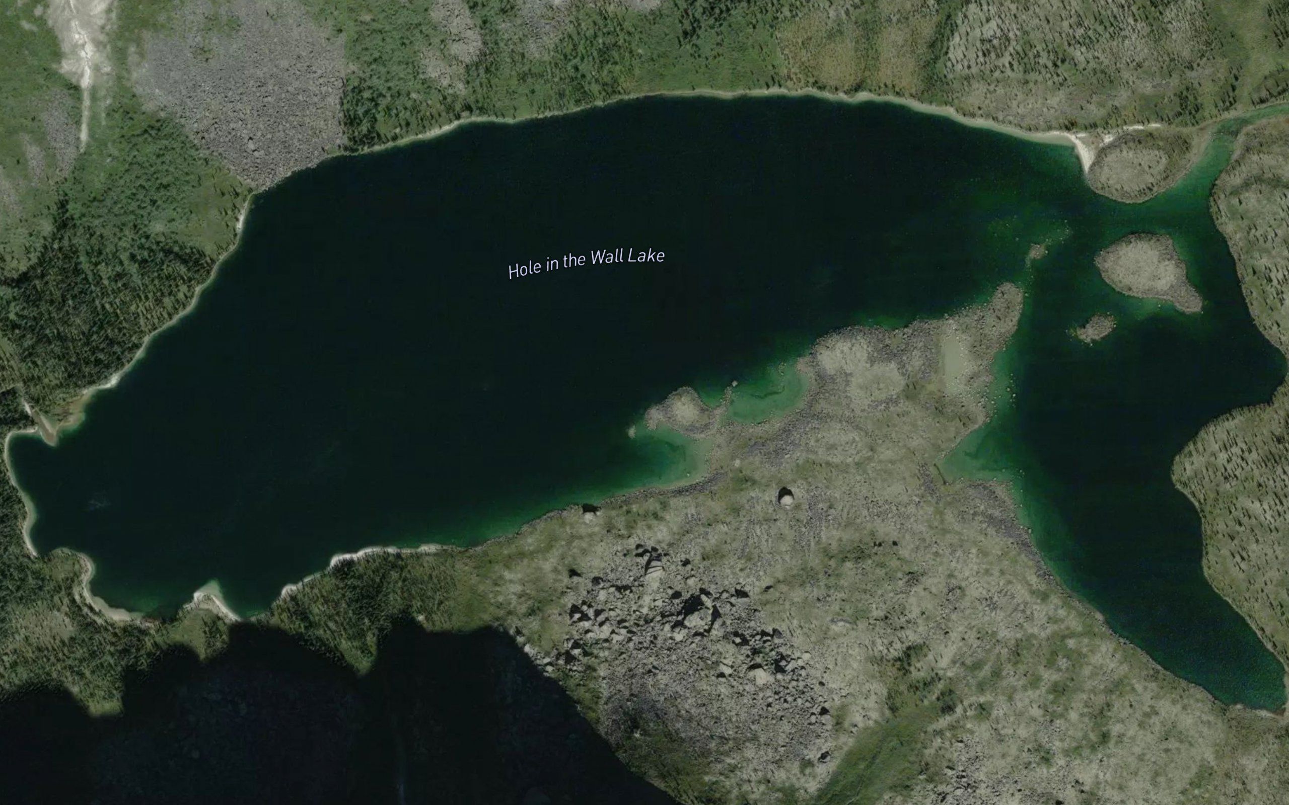 Hole in the Wall Lake