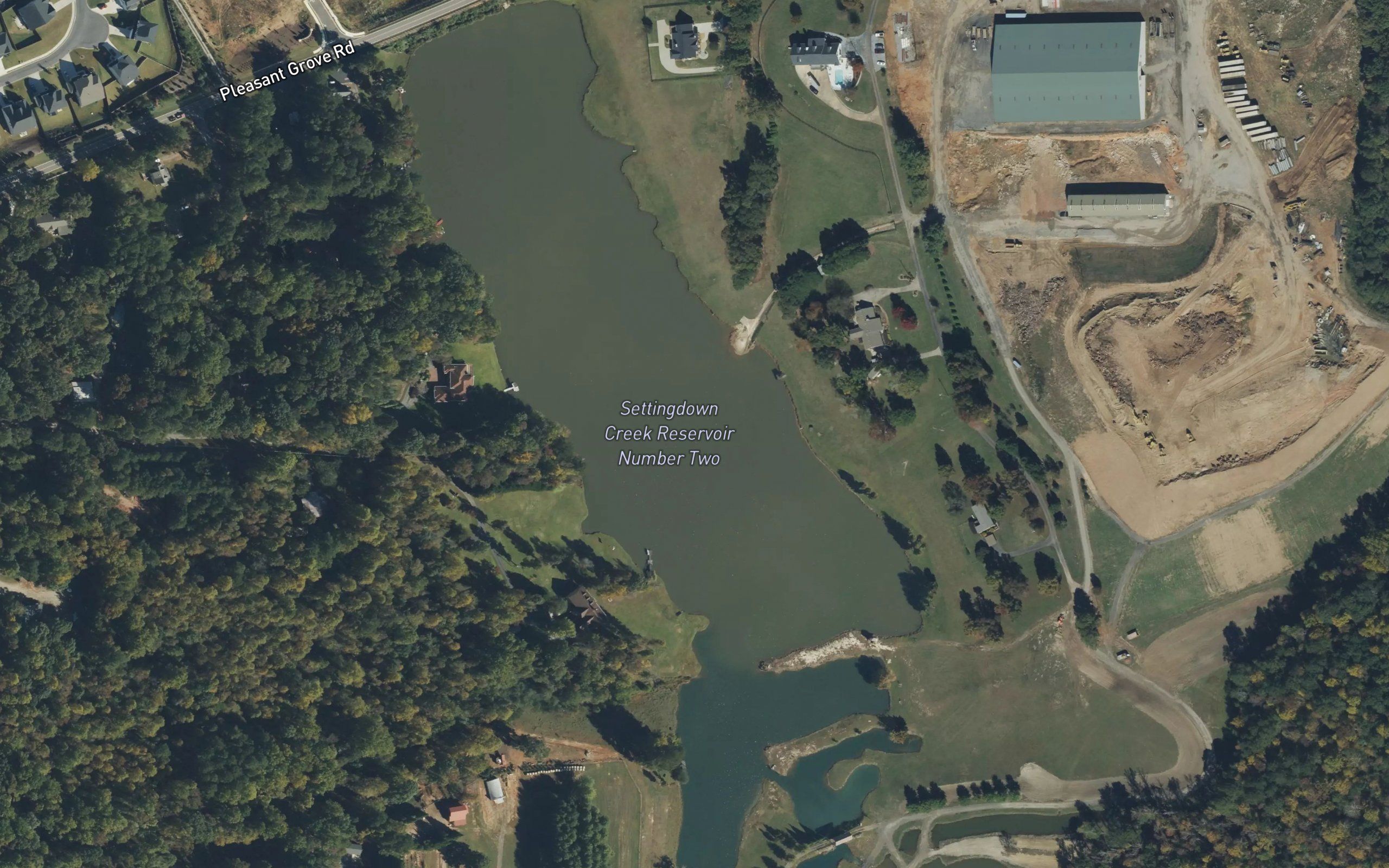 Settingdown Creek Reservoir Number Two