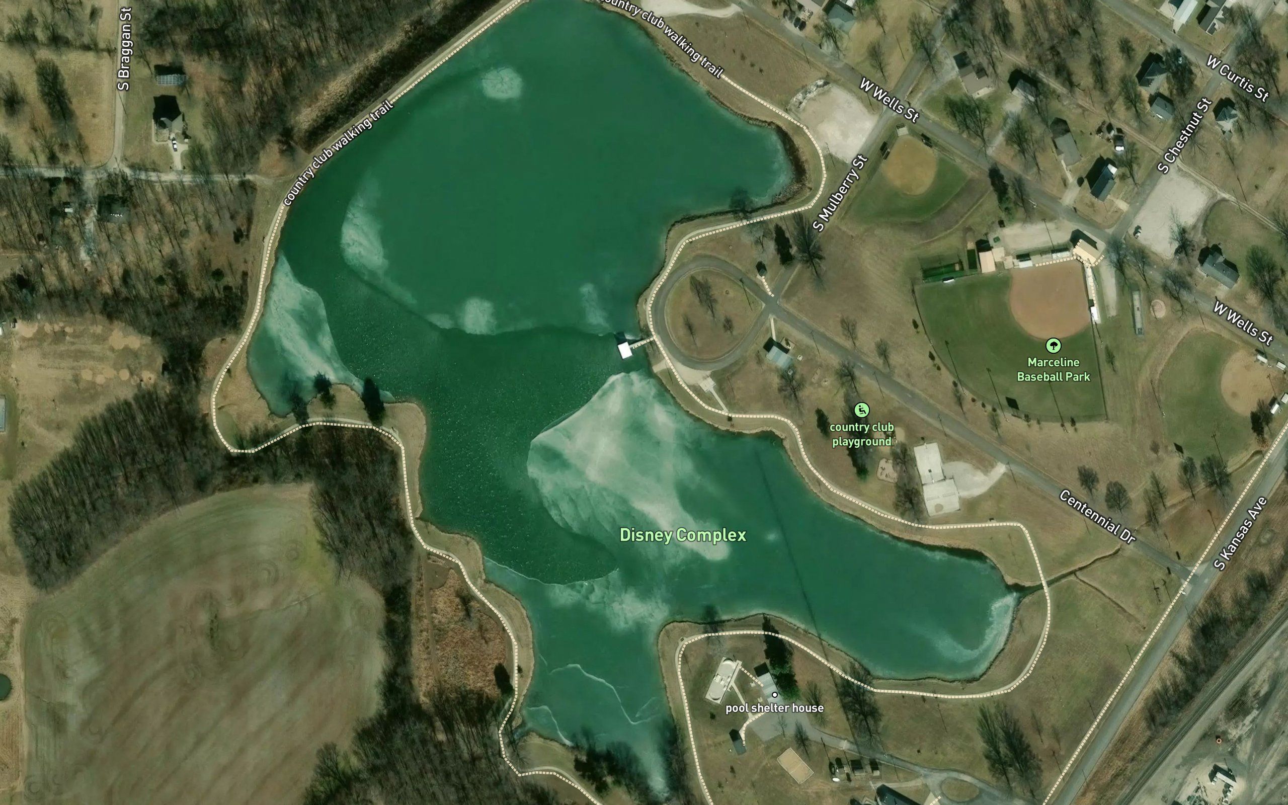 Marceline Country Club Lake