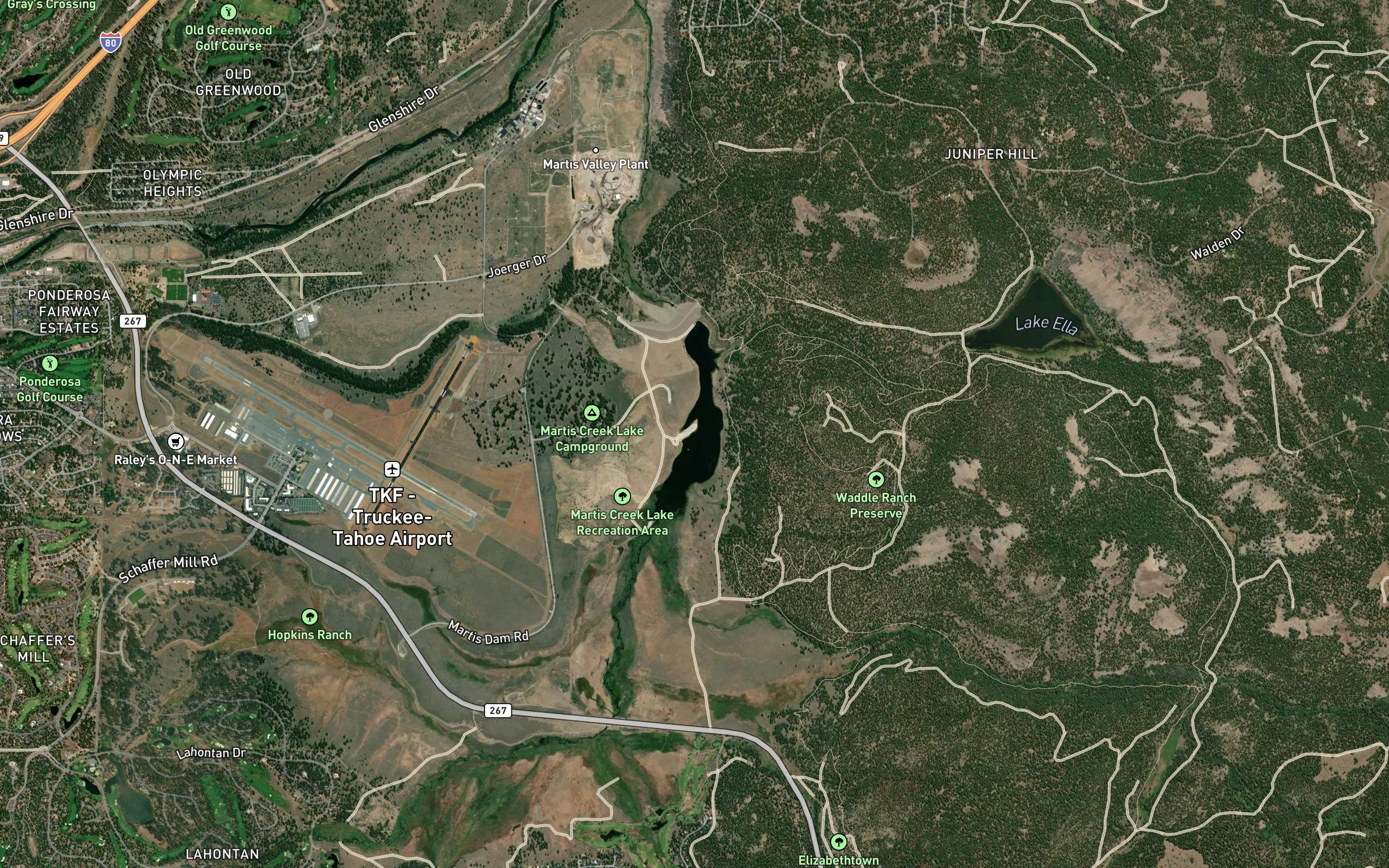 Martis Creek Lake