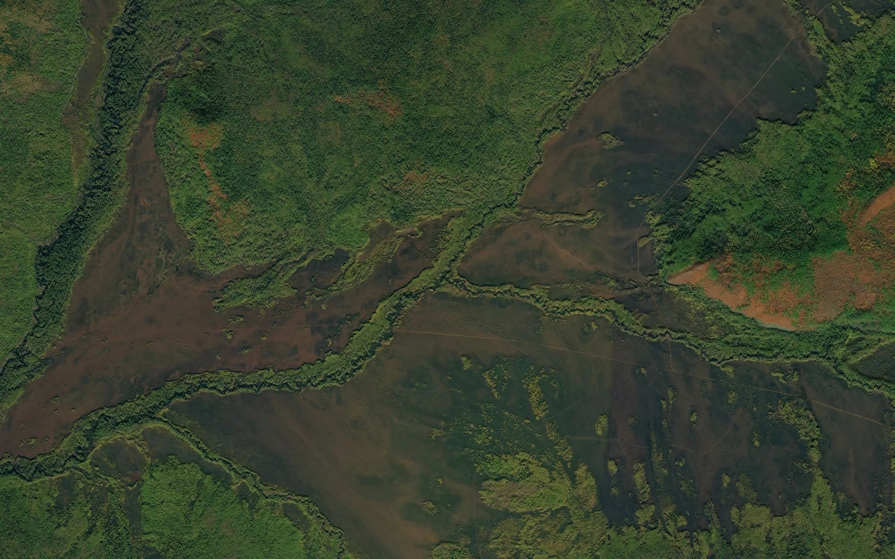 Satellite map of the Nizhniy Dzholokon