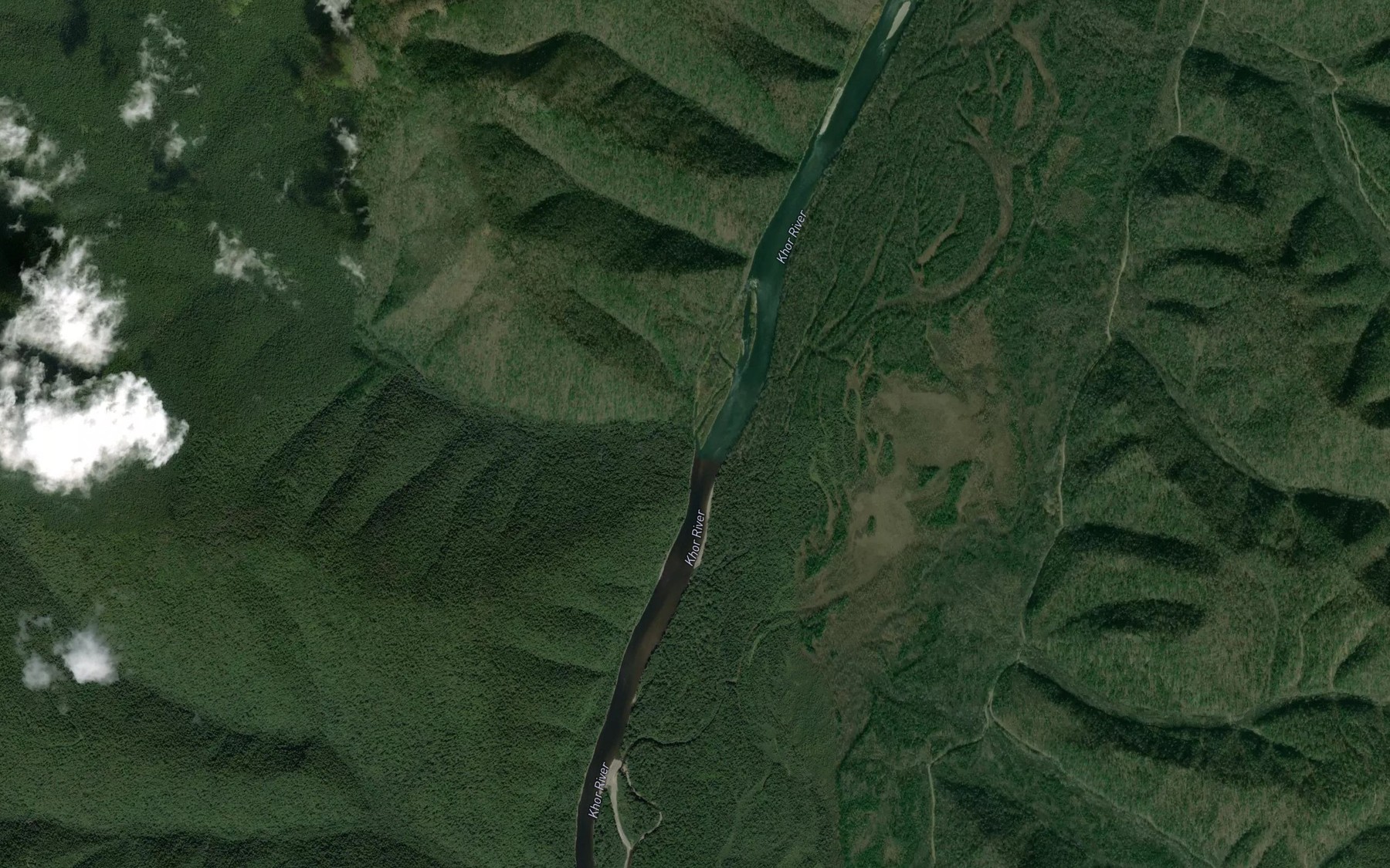 Satellite map of the Takelakchi