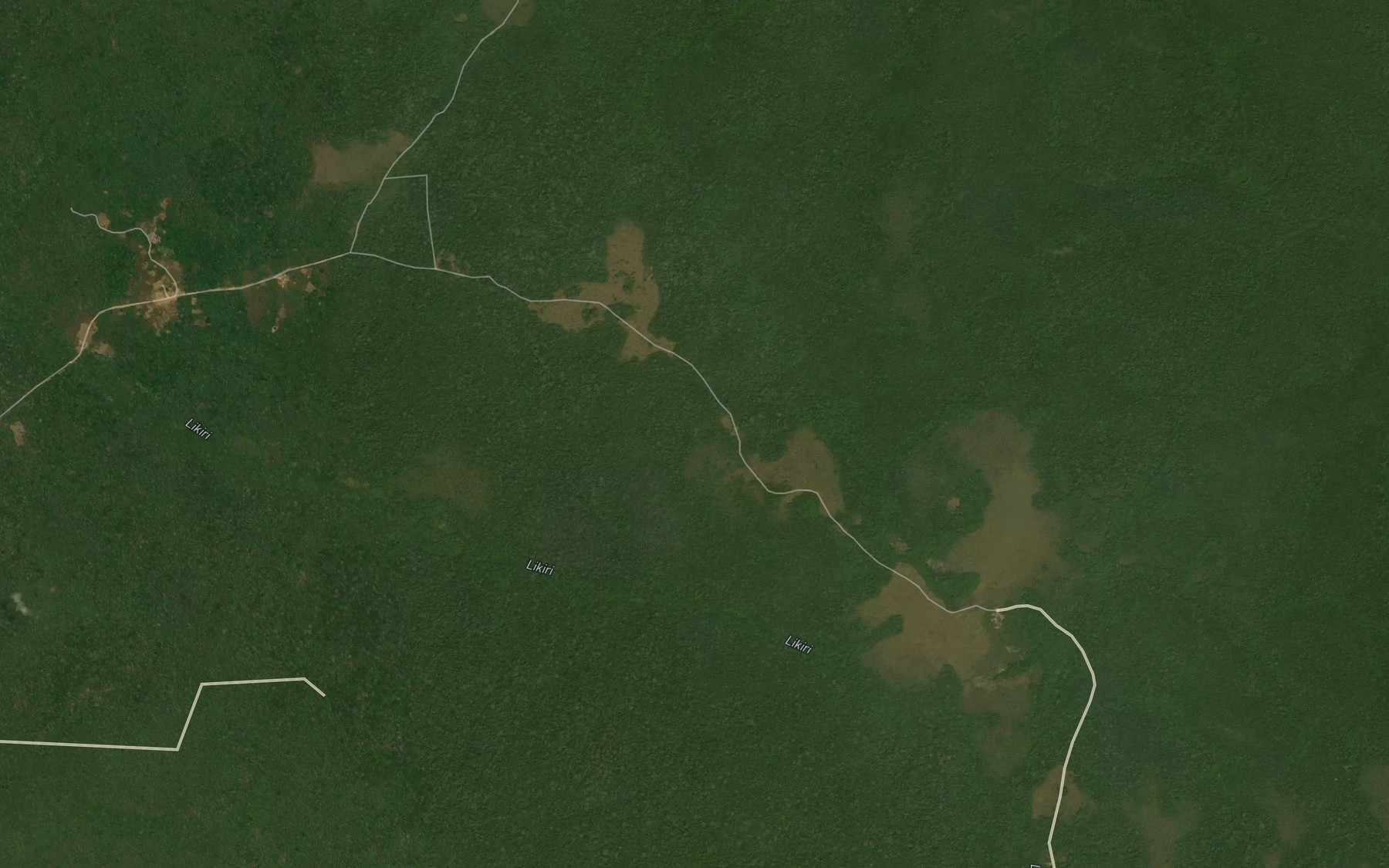 Satellite map of the Gandoung