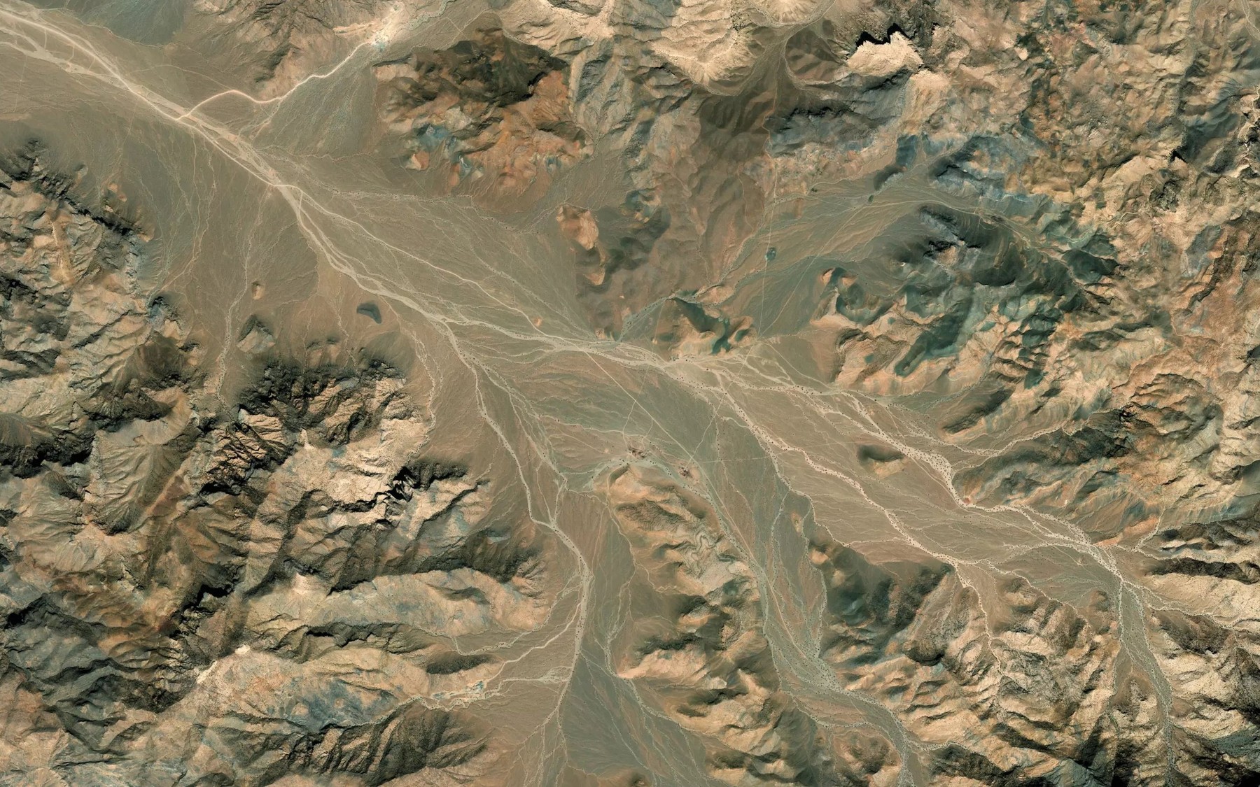 Satellite map of the Dahaneh-ye Qanbari