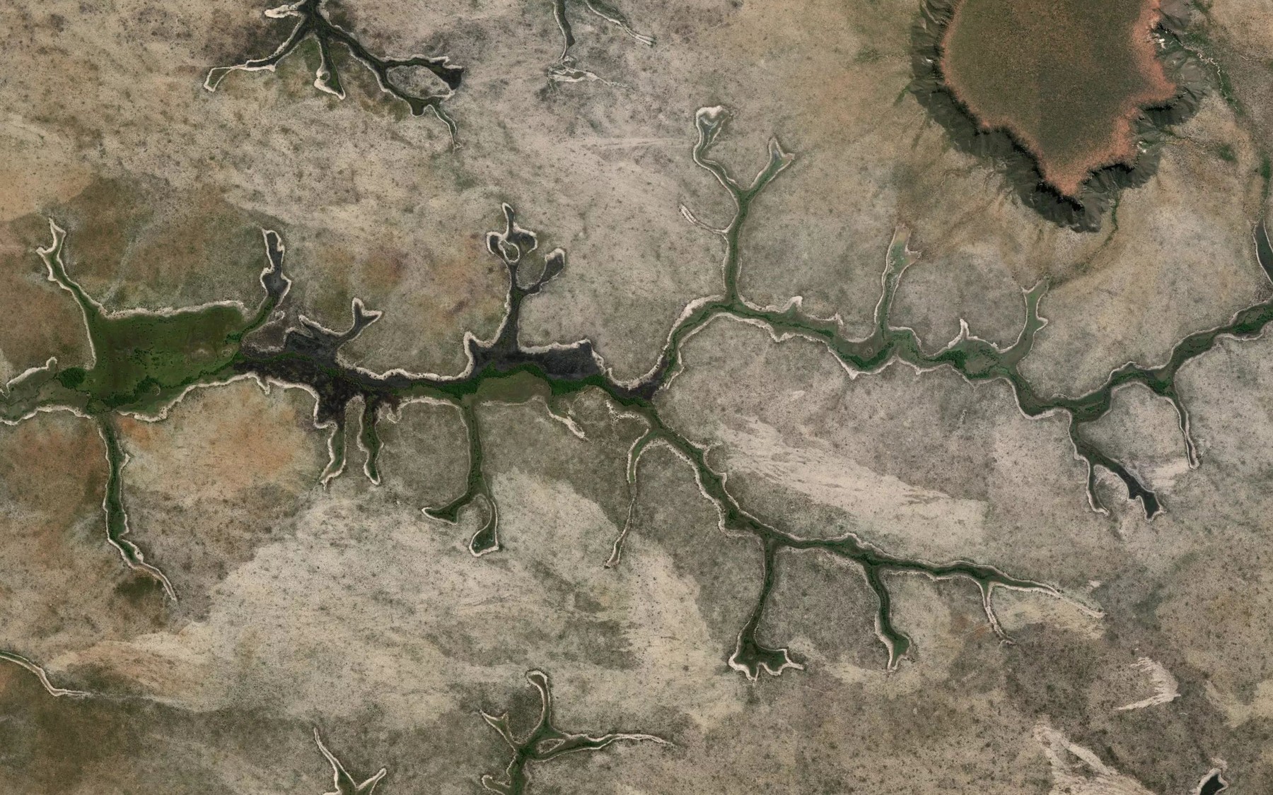 Satellite map of the Corrego Sumidorzao