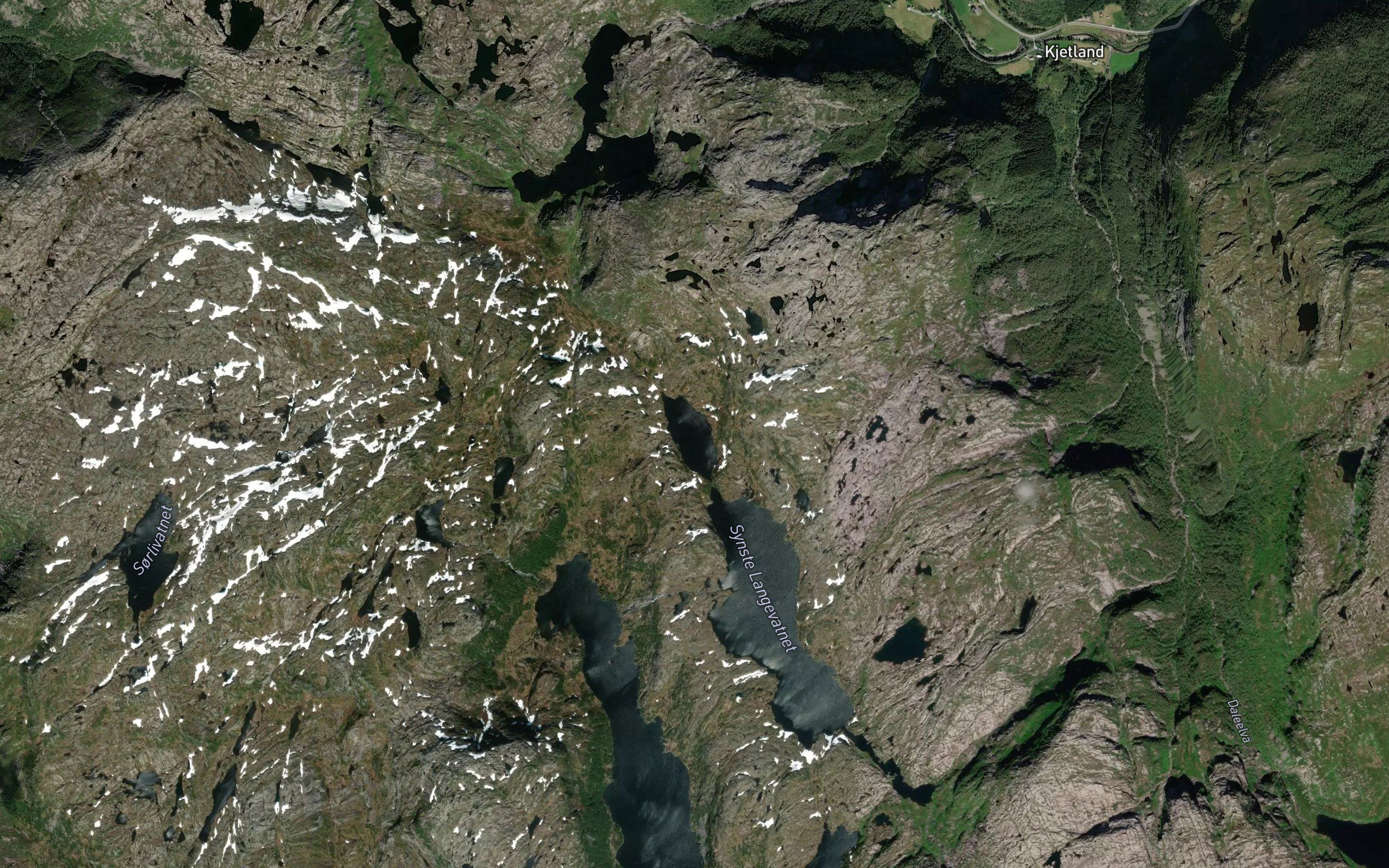Langevatnet,heimste
