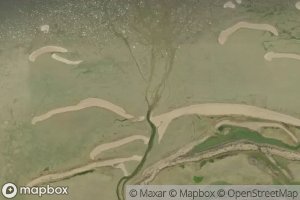 Satellite map of the Minestos Creek