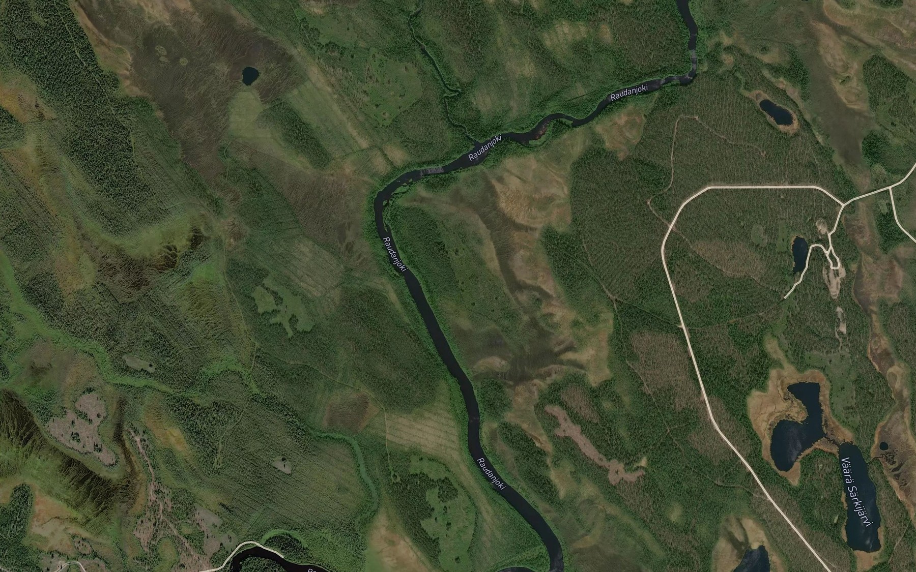 Satellite map of the Seipajoki