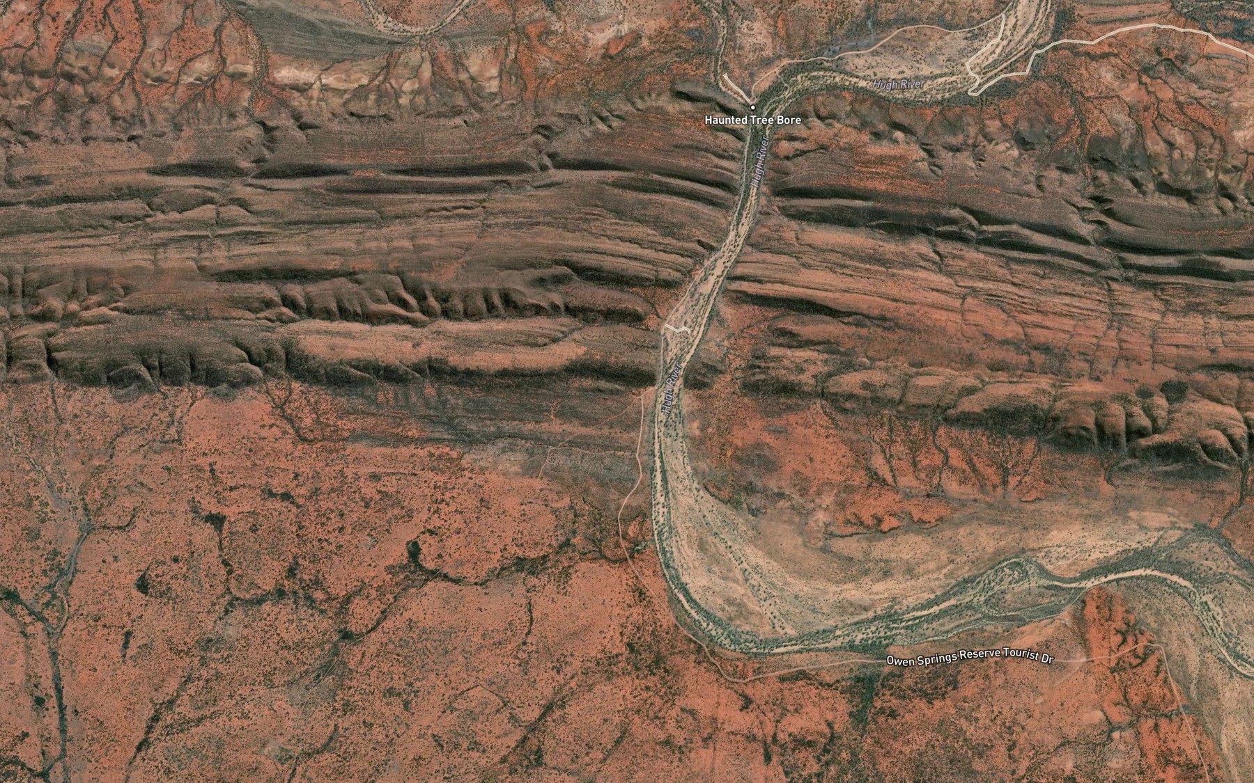 Satellite map of the The Mueller