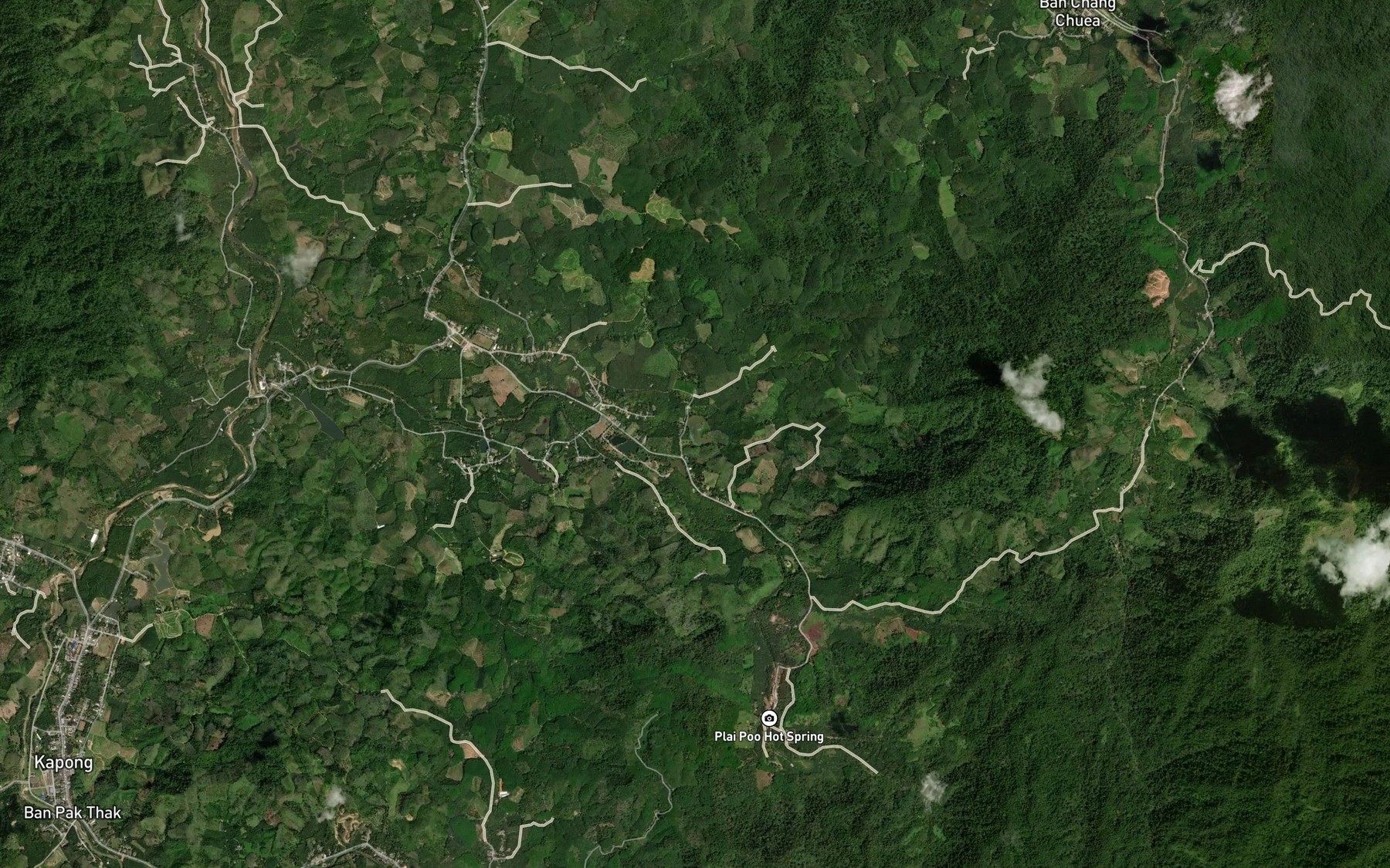 Satellite map of the Nong Bang Chap