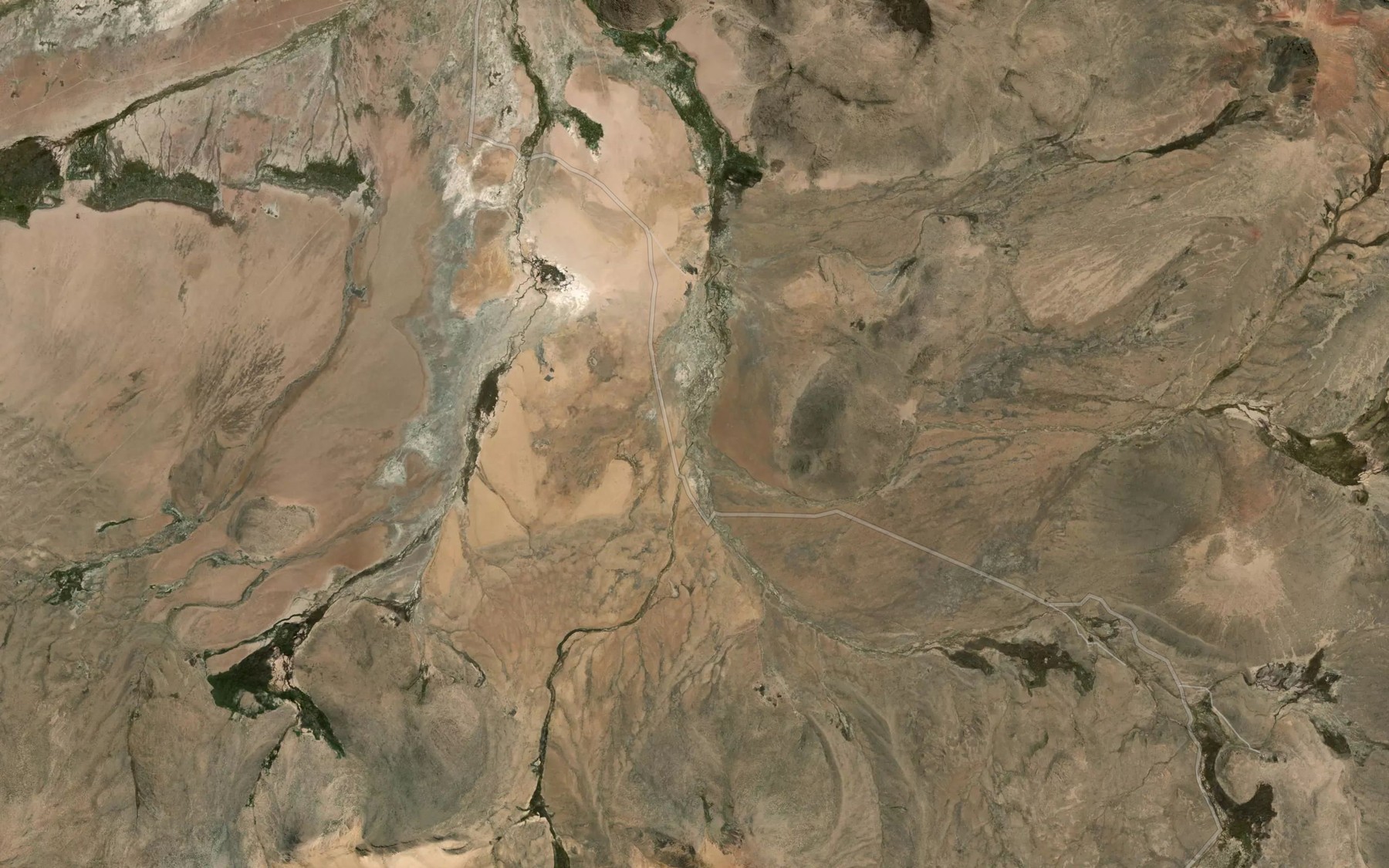 Satellite map of the Rio Churigancalle
