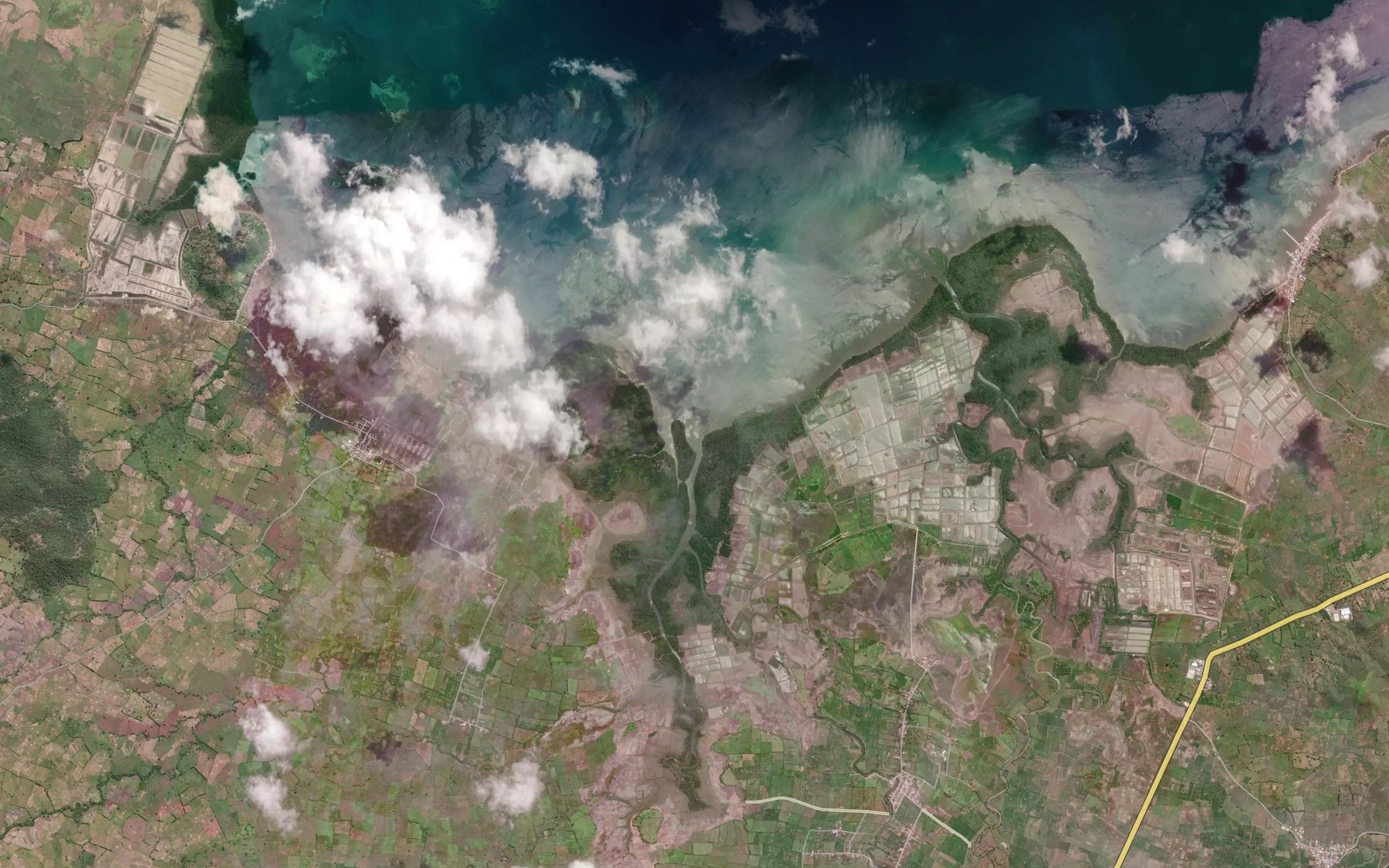 Satellite map of the Brang Nangabu