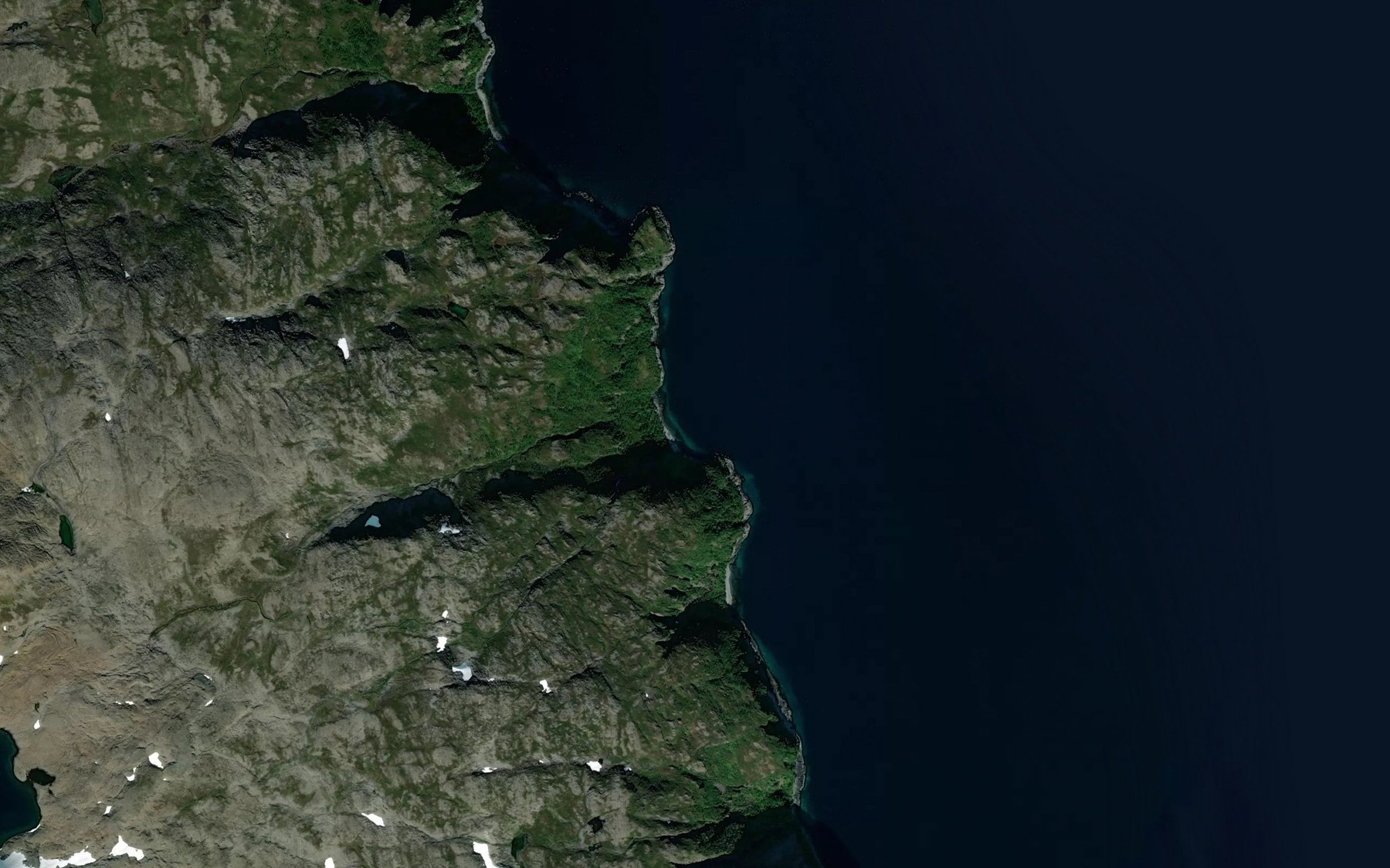 Satellite map of the Porskevika