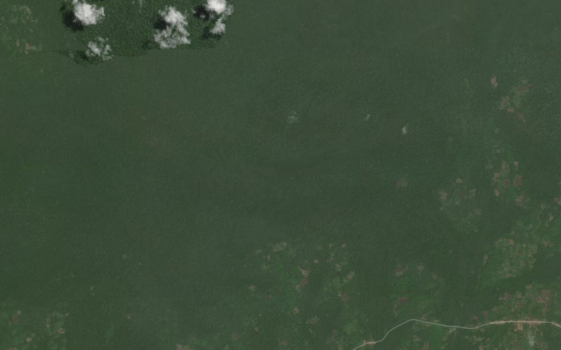 Satellite map of the Makwaloma