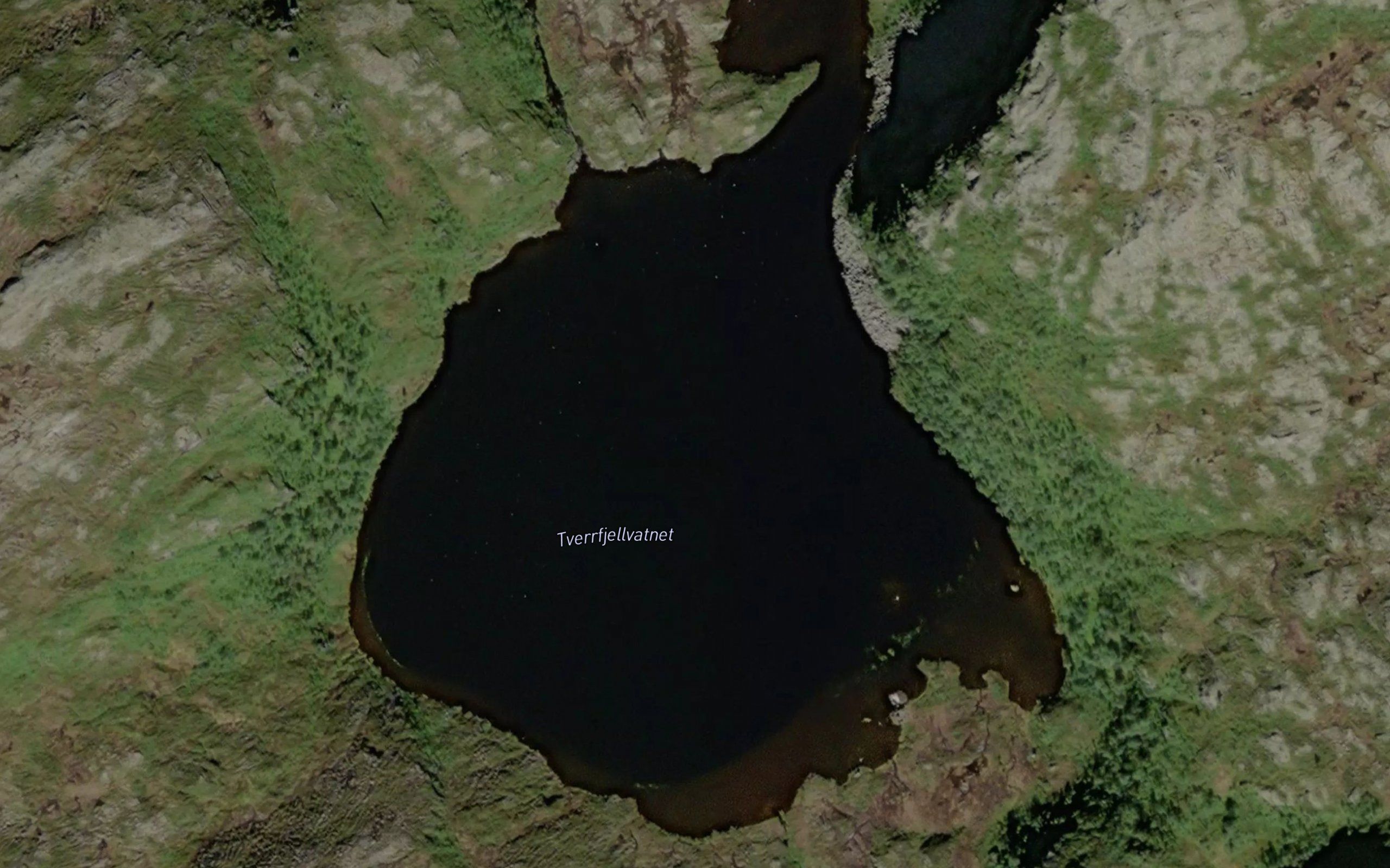 Tverrfjellvatnet