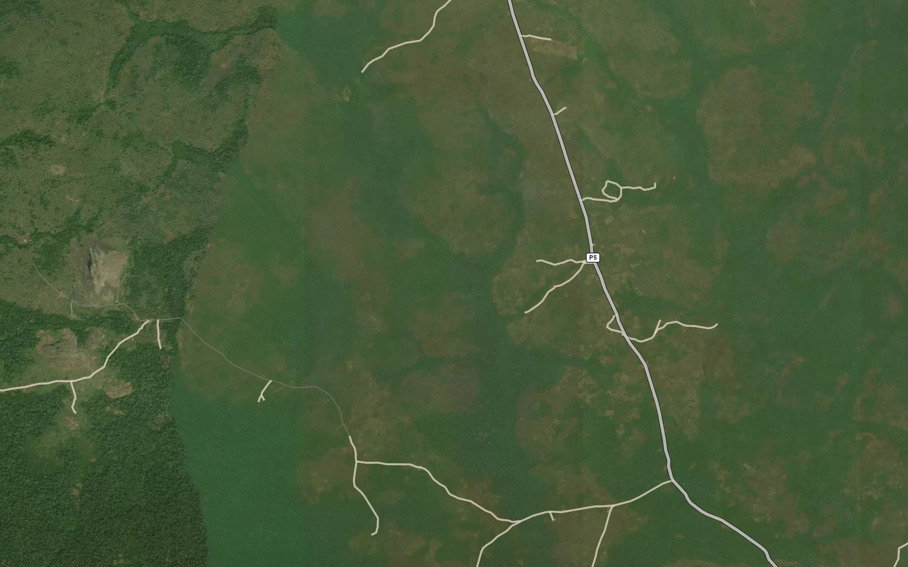 Satellite map of the Minbome
