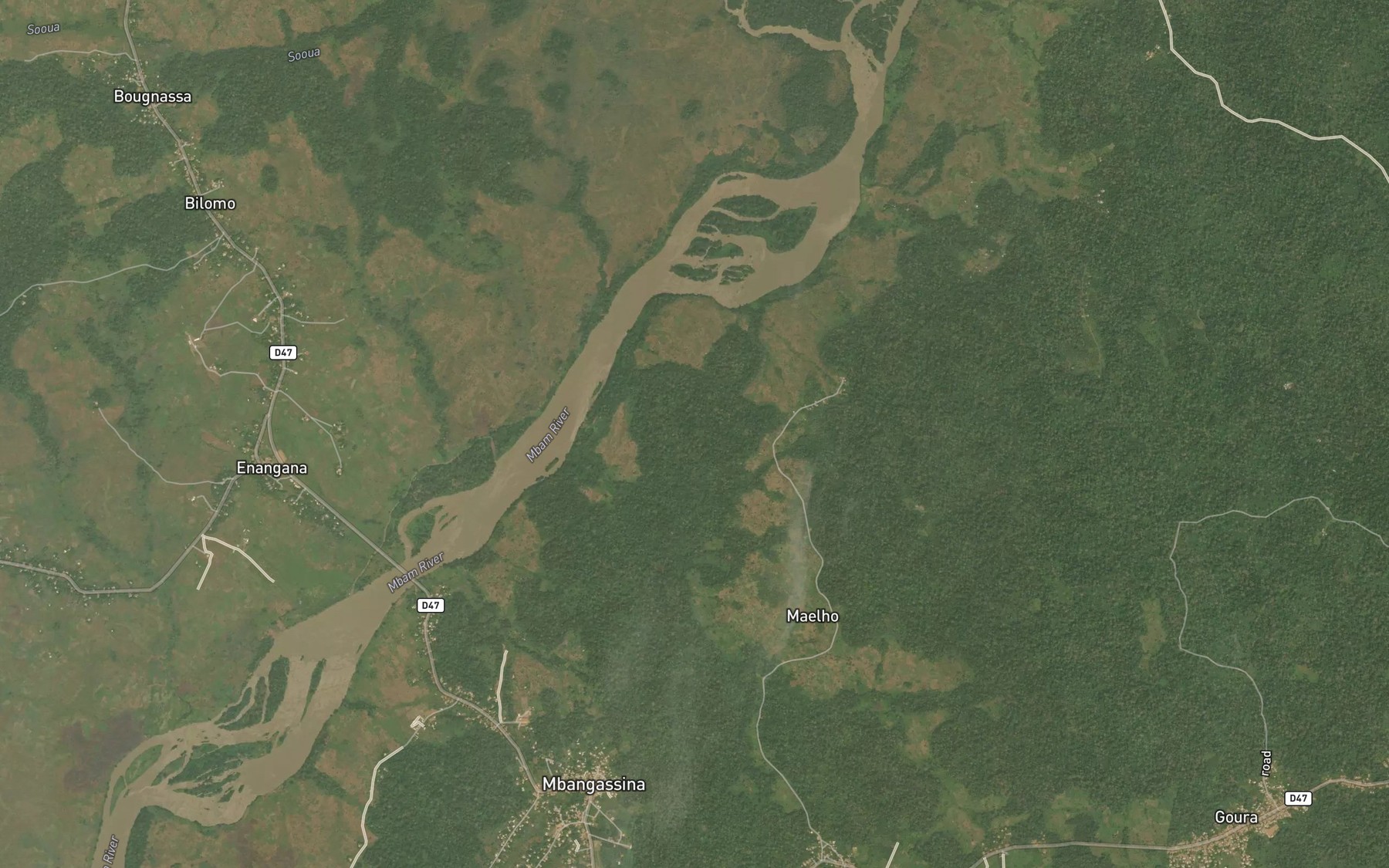 Satellite map of the Onomo