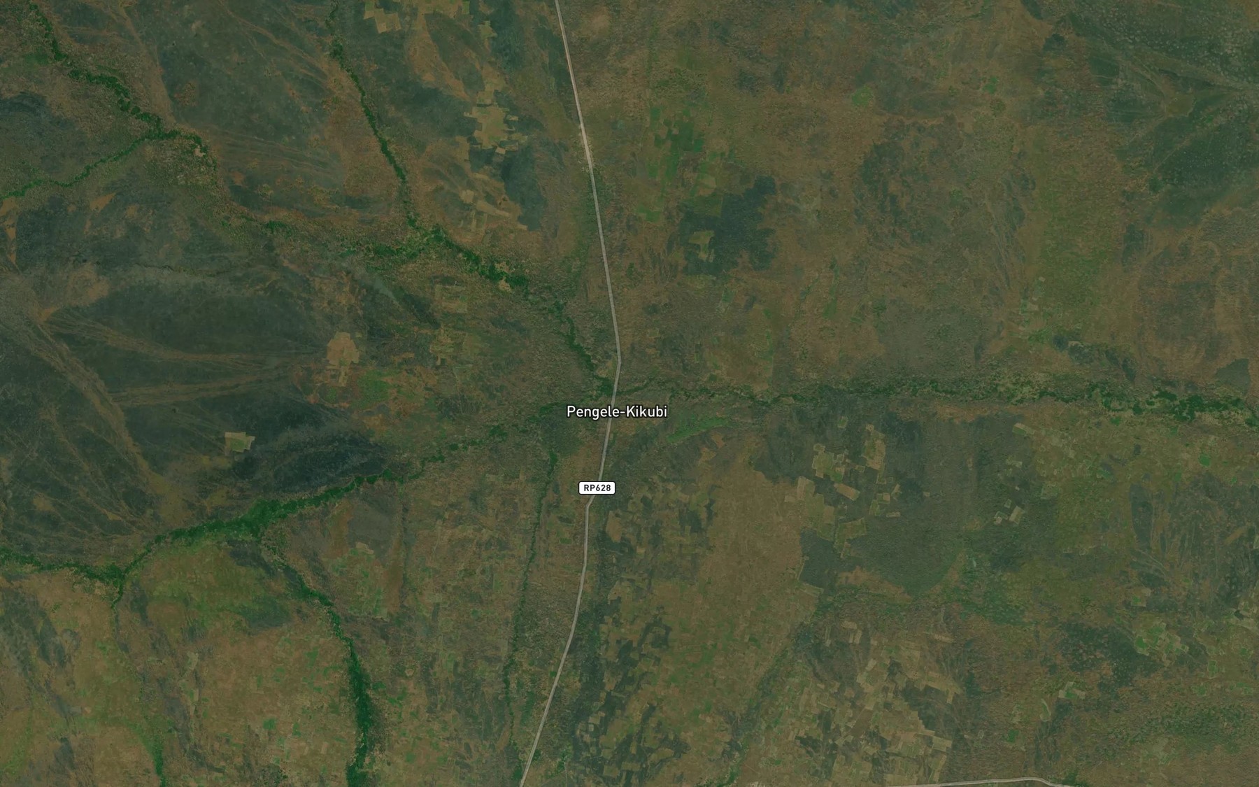 Satellite map of the Kitshimbai