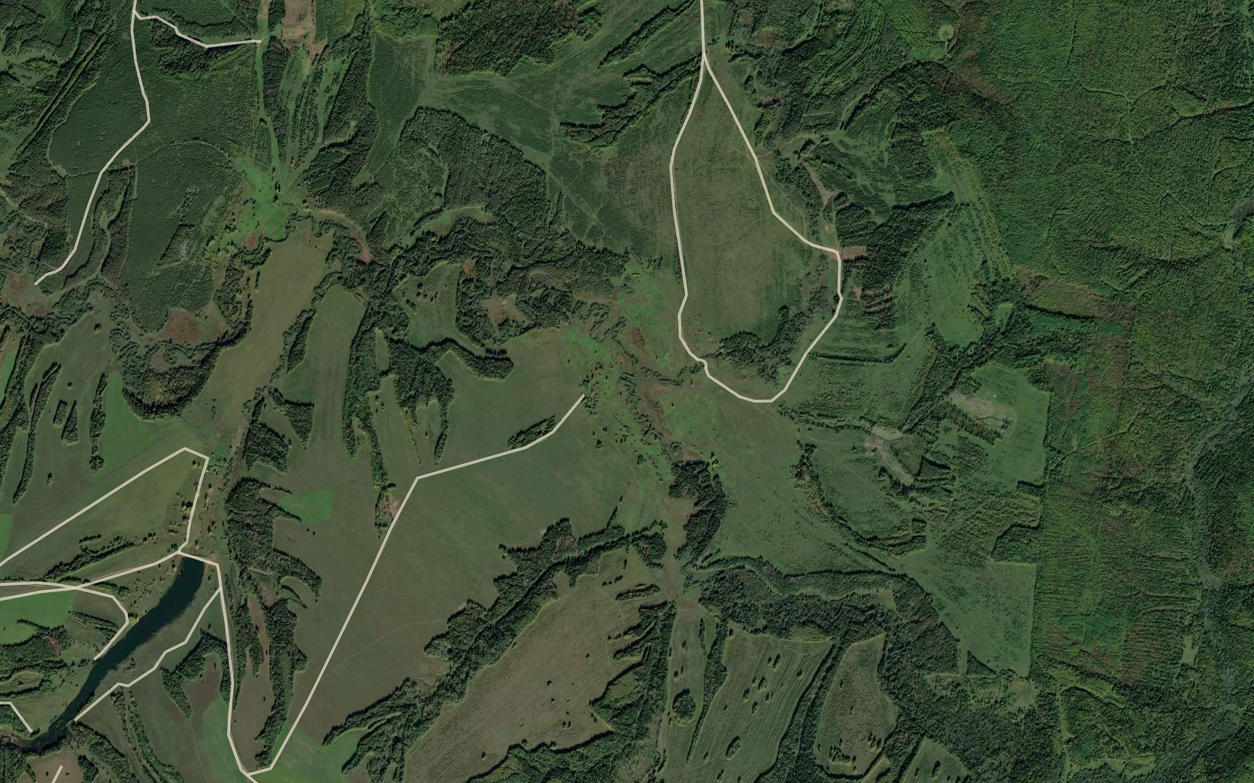 Satellite map of the Ol'khovka