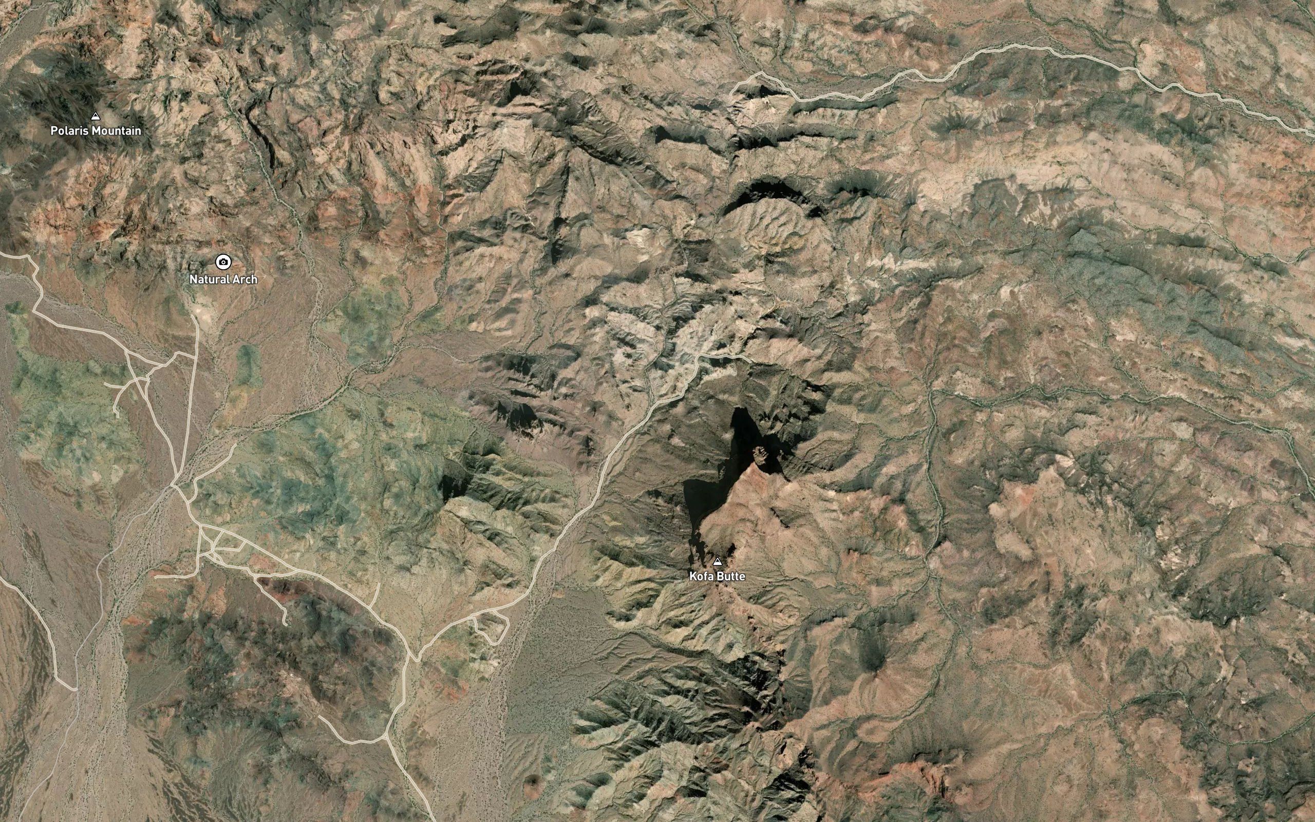 Kofa Dam Wash