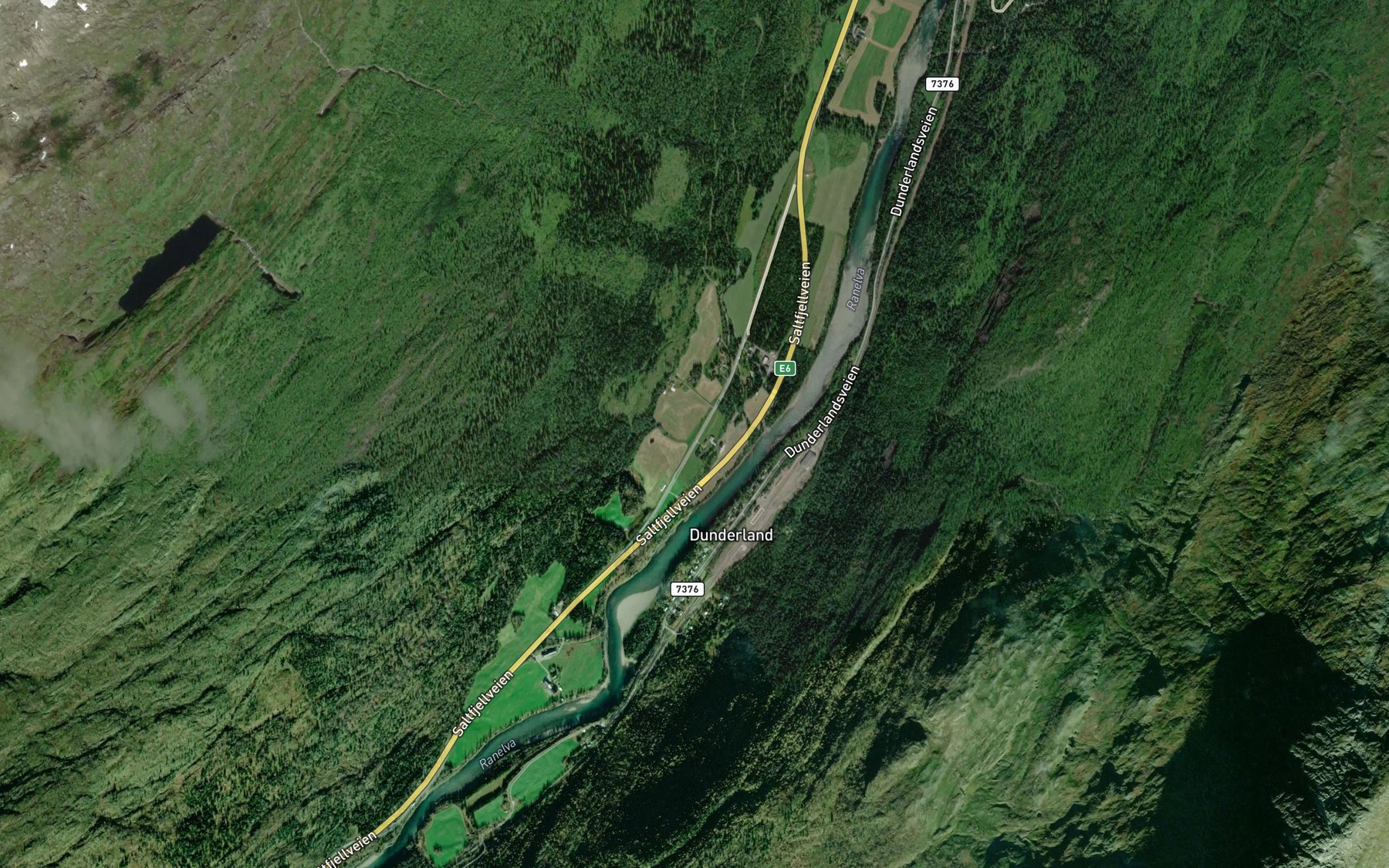 Satellite map of the Molnbekken