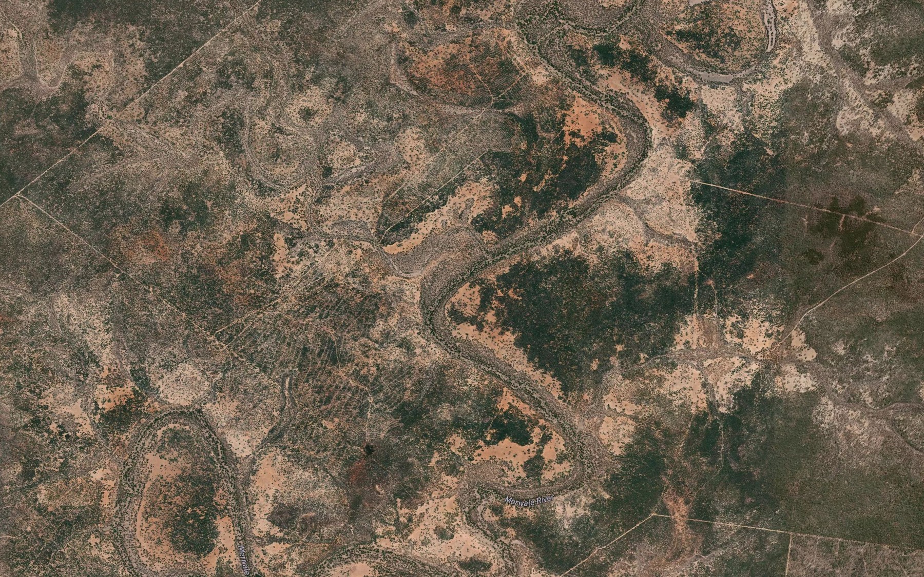 Satellite map of the Policeman Gully