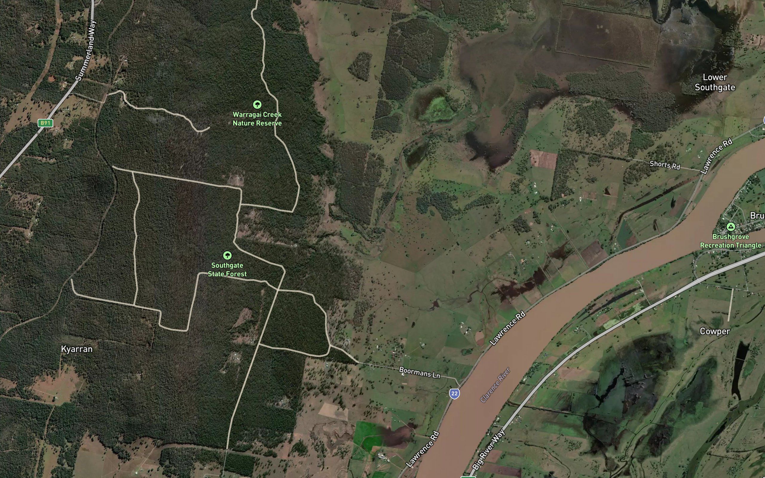 Warragai Creek