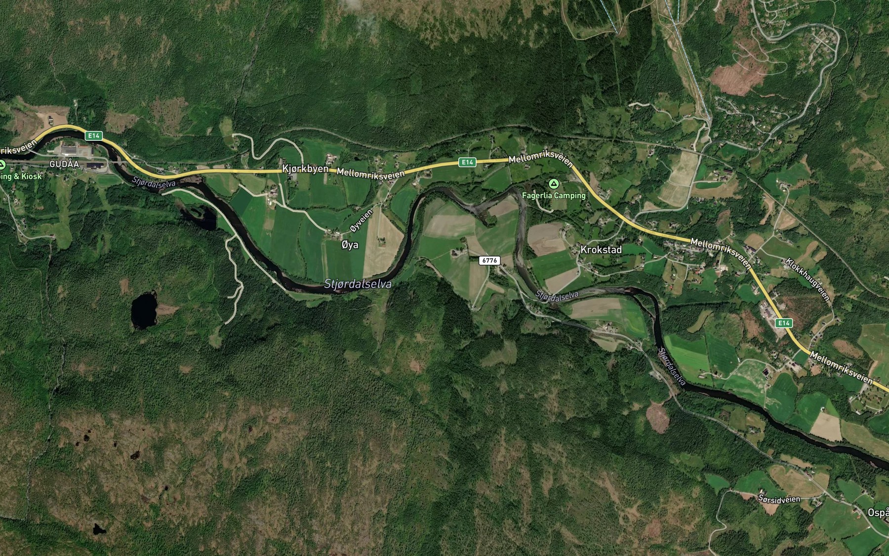 Satellite map of the Utpamobekken