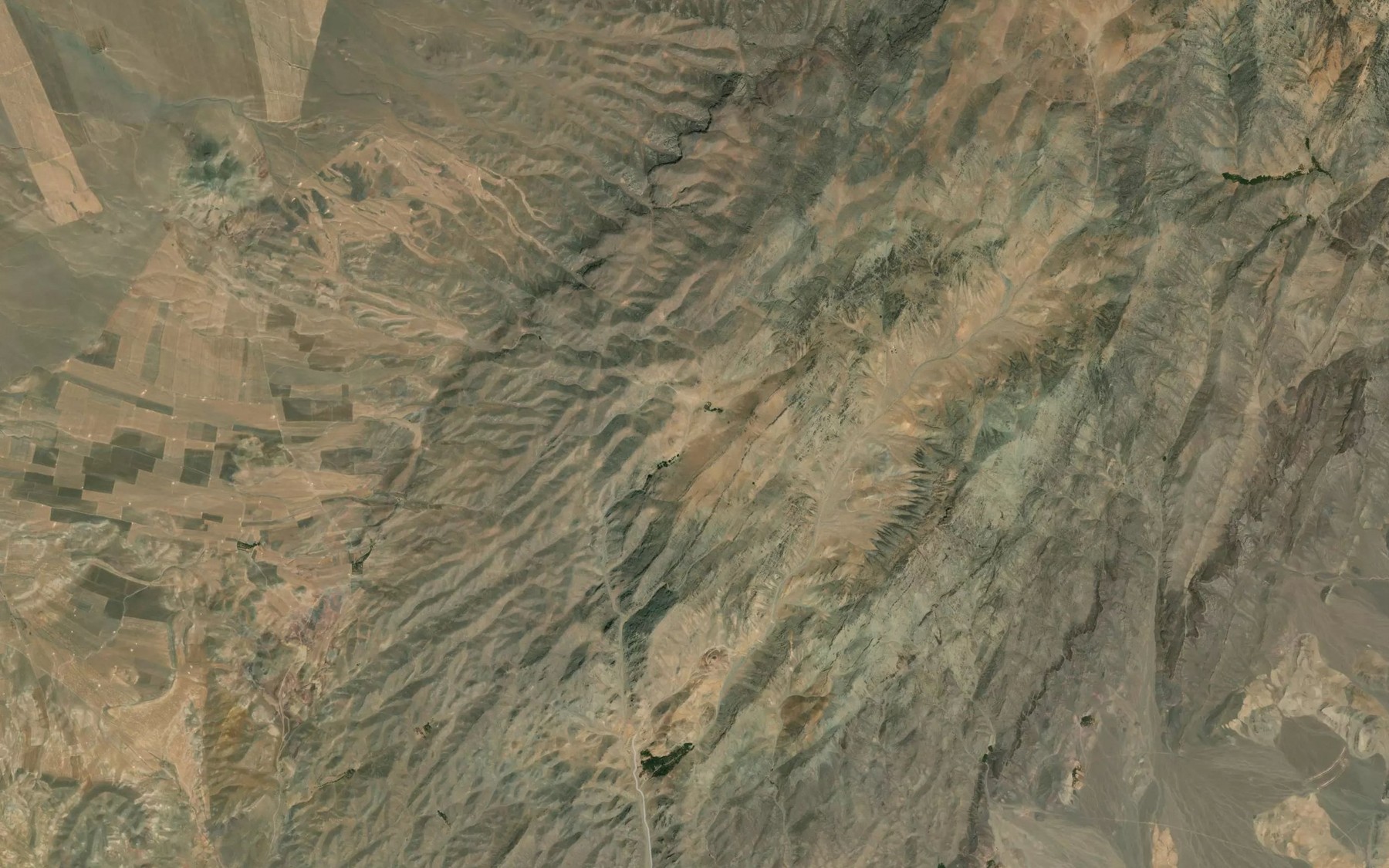 Satellite map of the Cheshmeh-ye Pir Salman