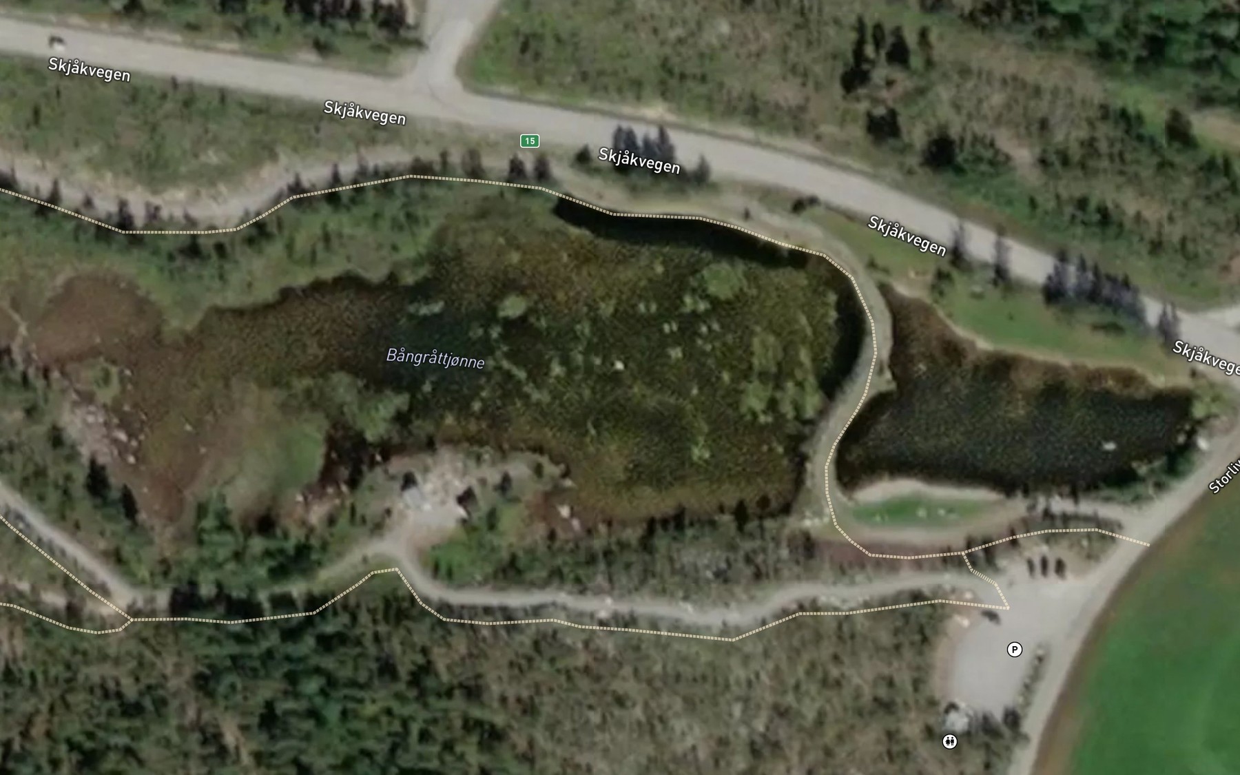 Satellite map of the Bangrattjoynne