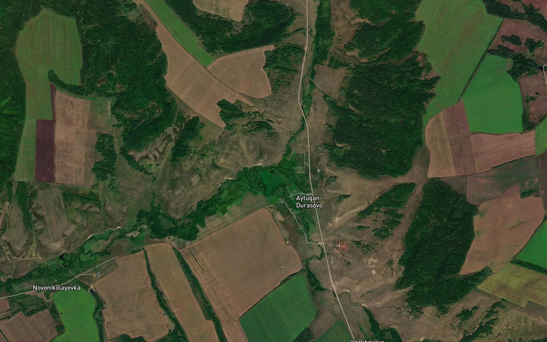 Satellite map of the Il'inovka