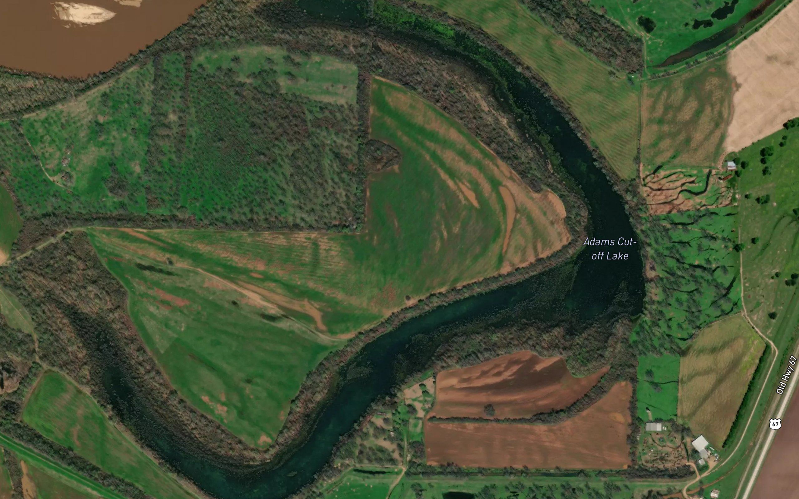 Adams Cut-off Lake