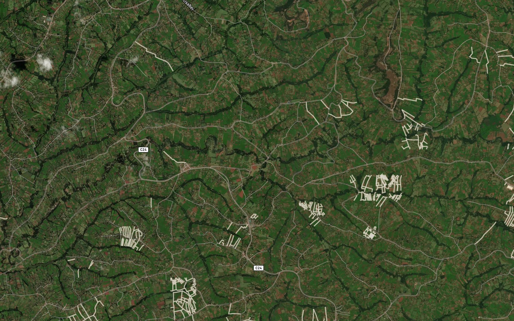 Satellite map of the Simongigo