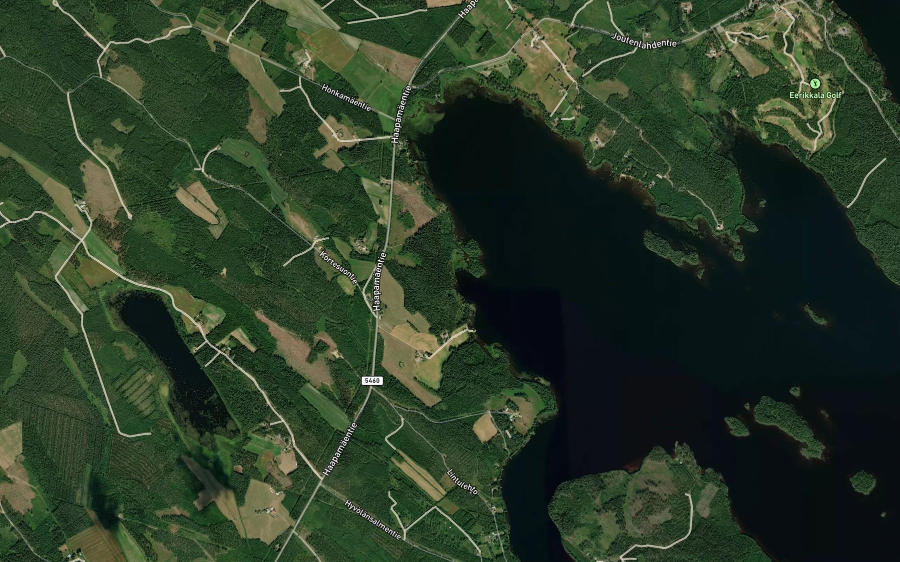 Satellite map of the Sormulanpuro