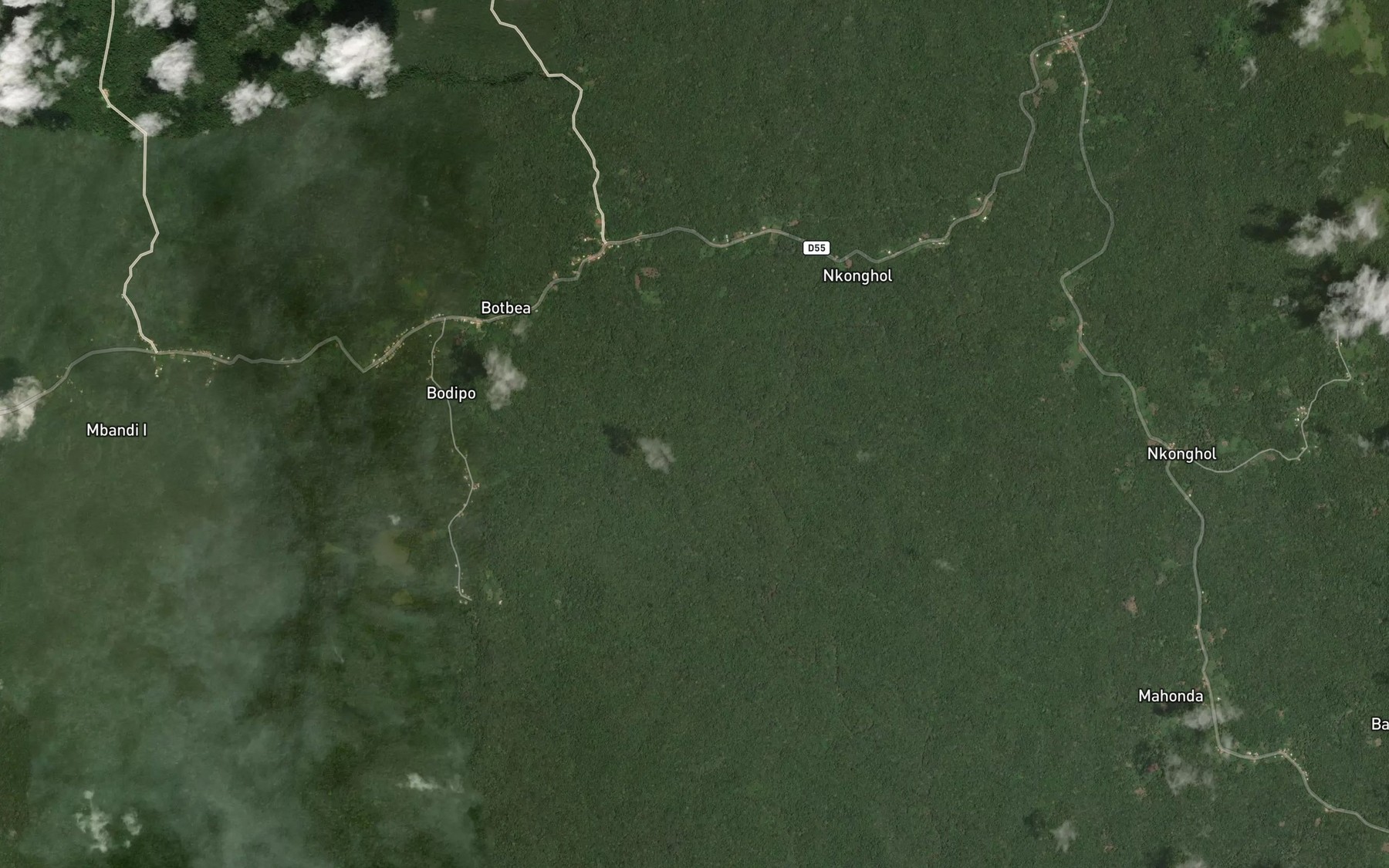Satellite map of the Noele
