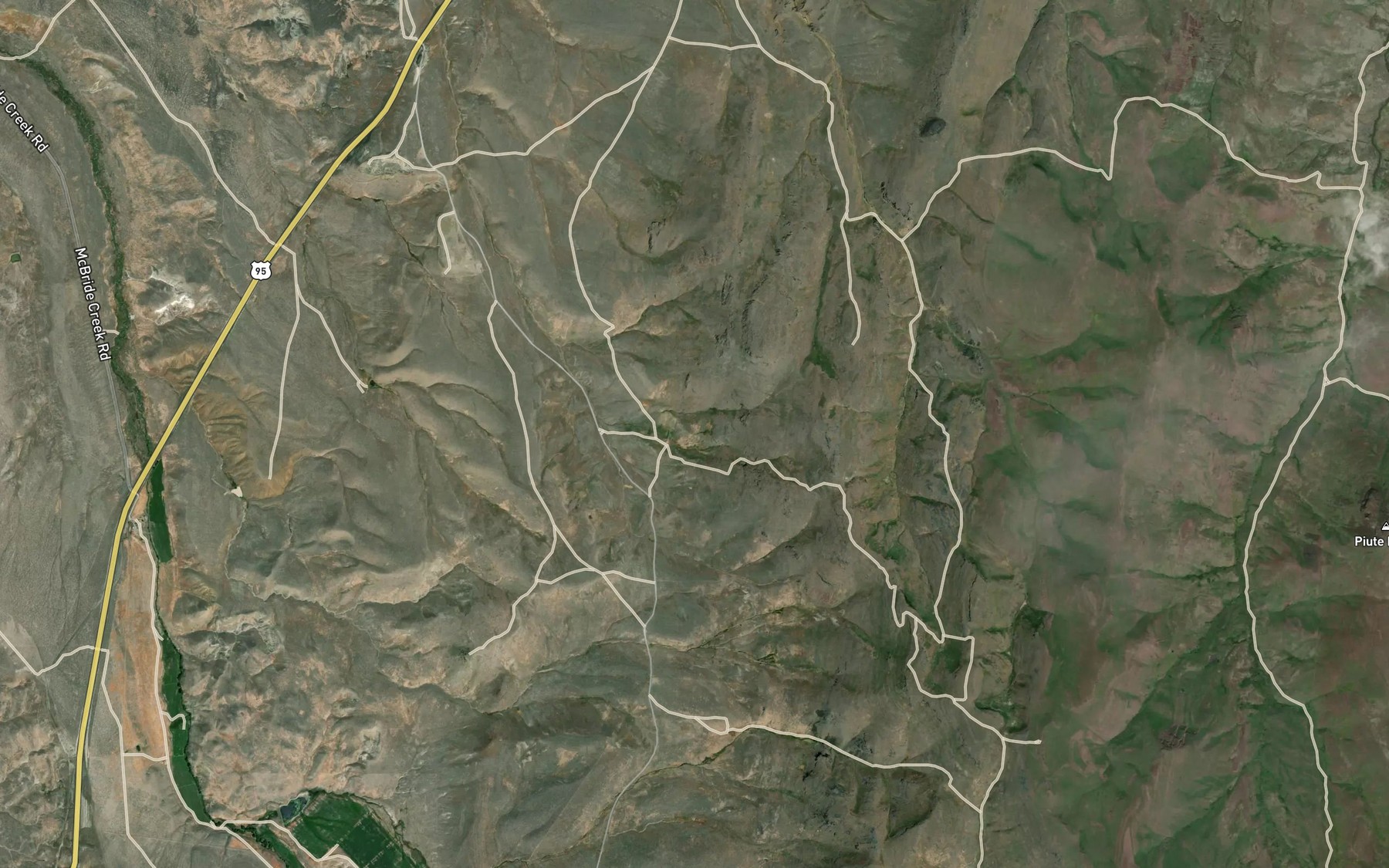 Satellite map of the Blackstock Spring