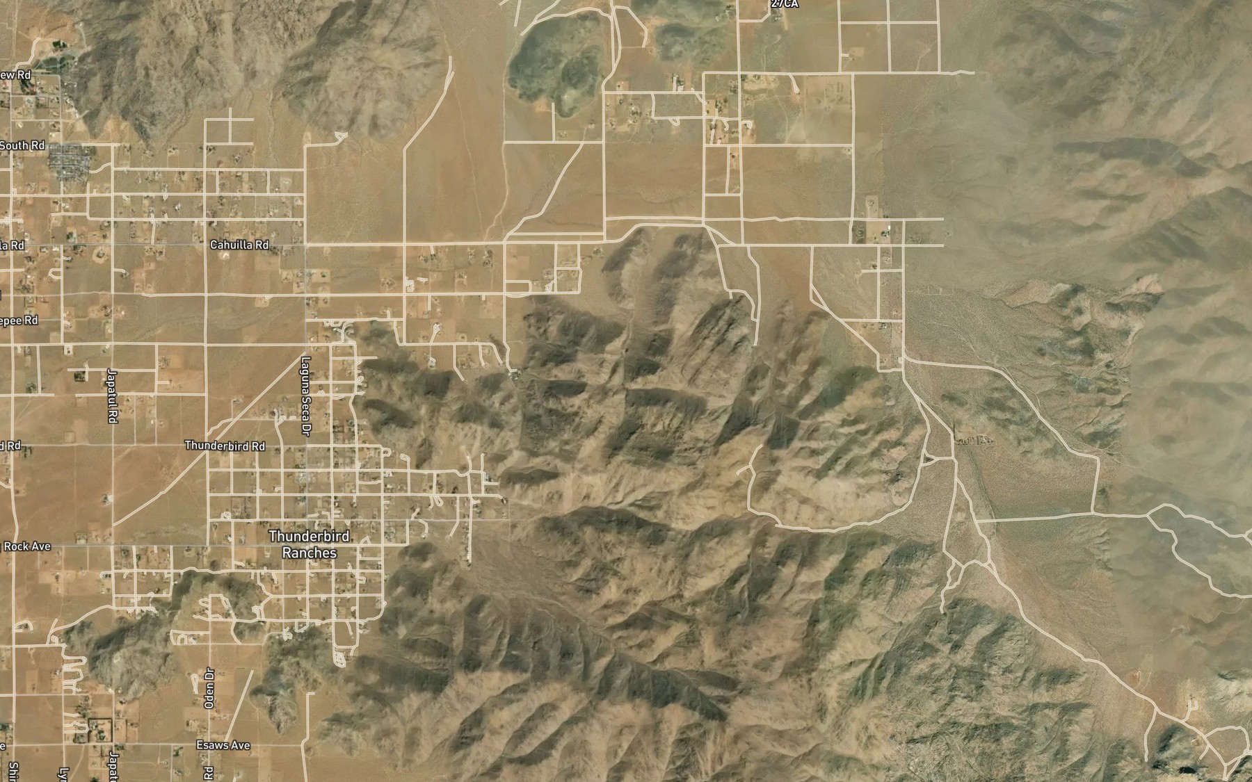 Satellite map of the Isabelle Spring
