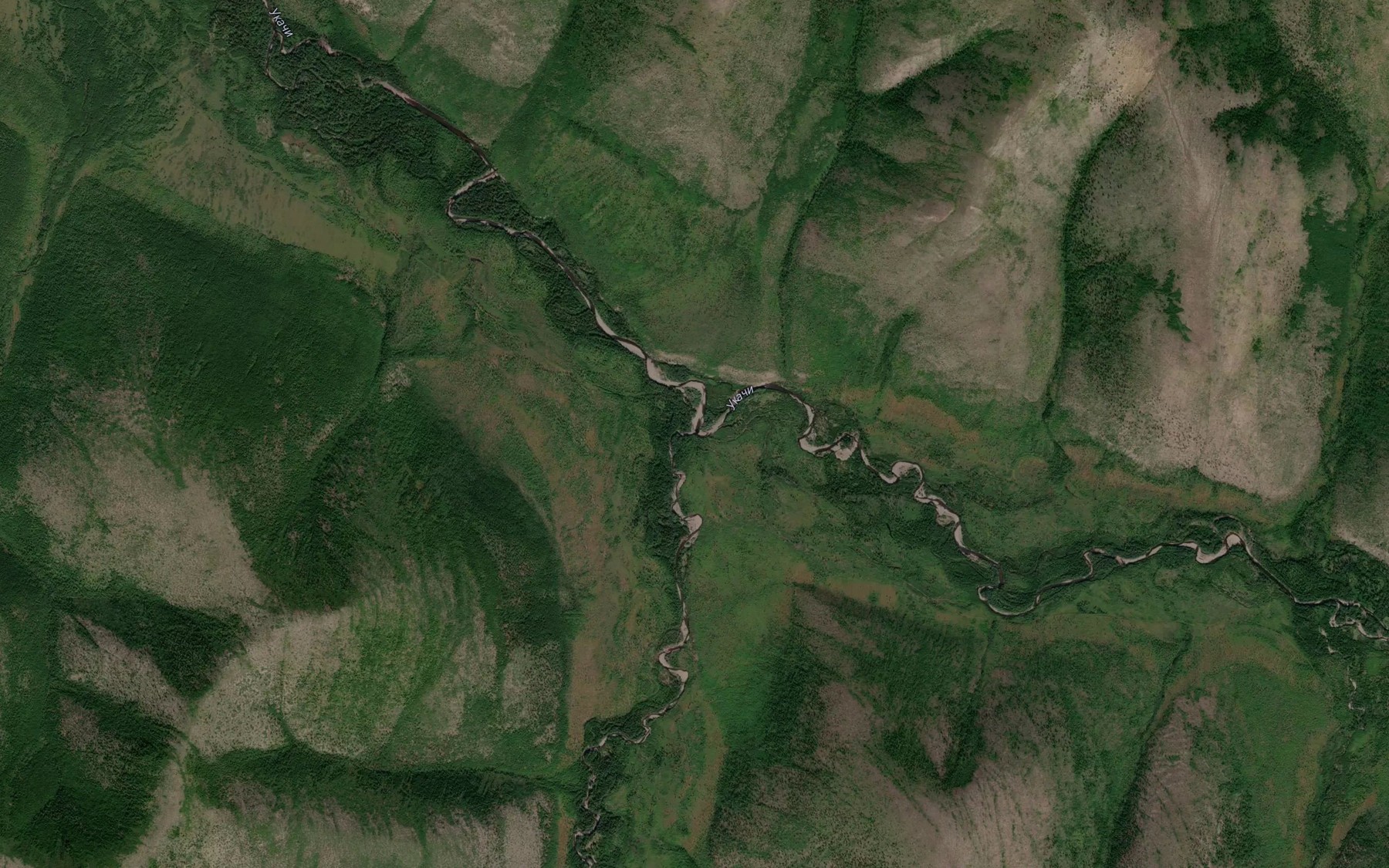 Satellite map of the Dor