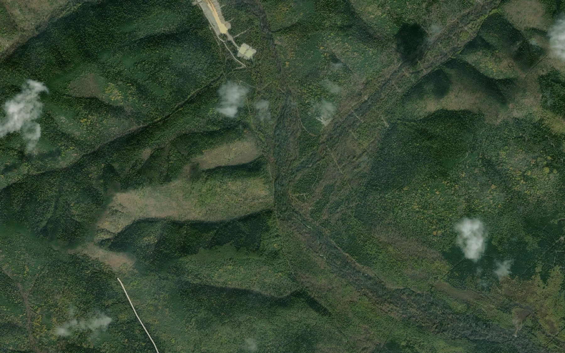 Satellite map of the Yershistyy