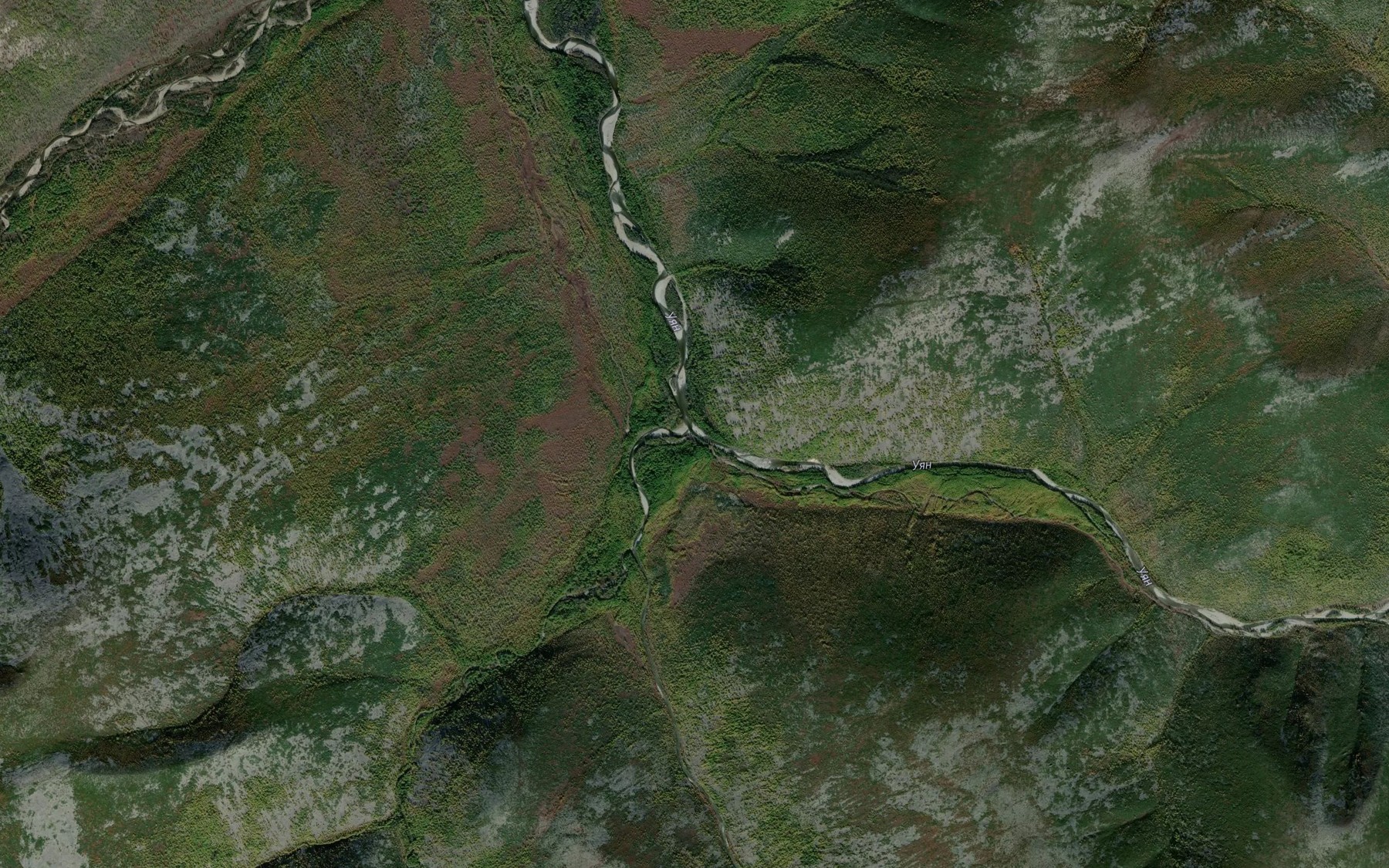 Satellite map of the Kolbolok