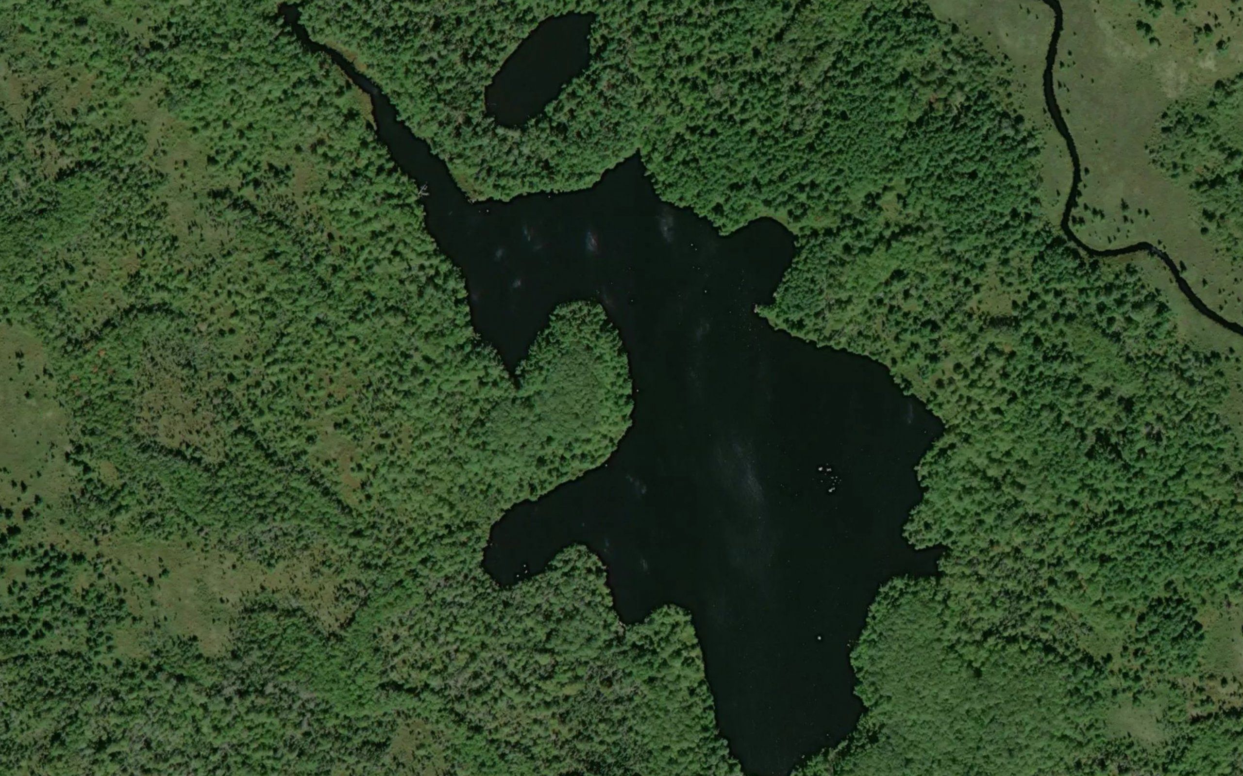 Davis River Round Lake