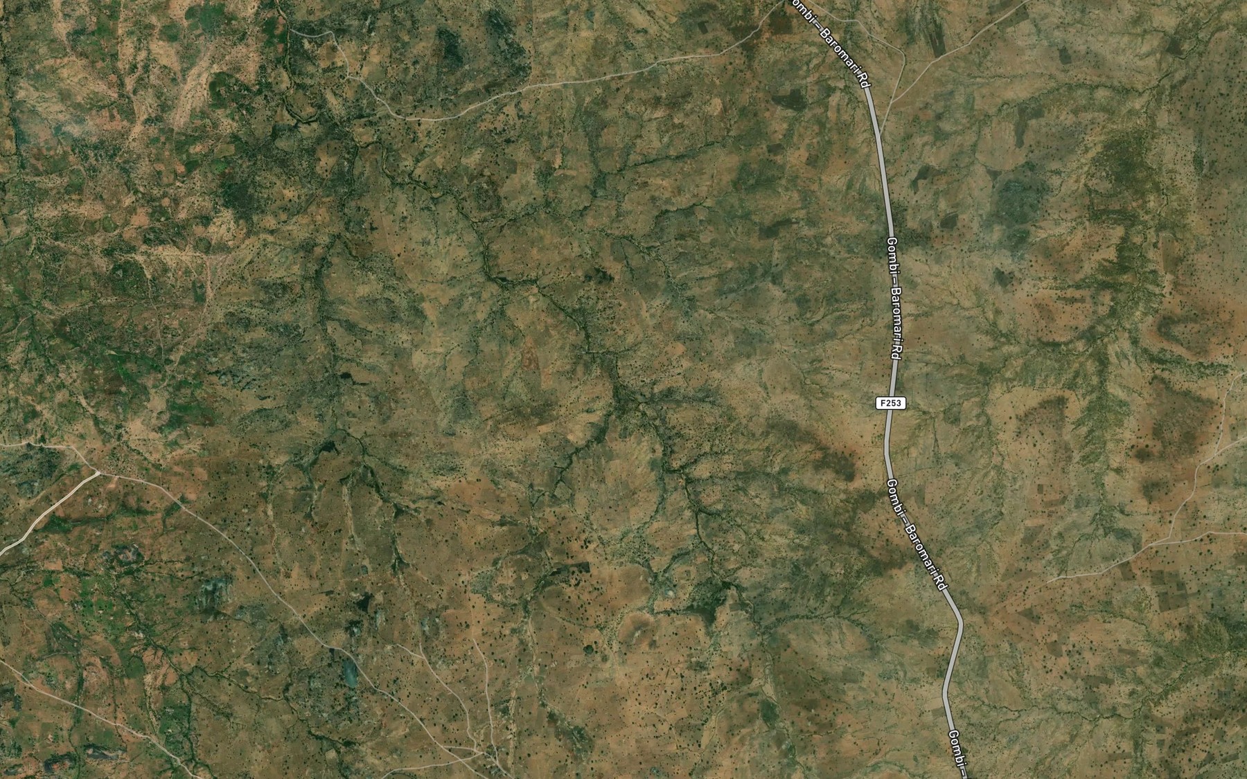 Satellite map of the Mayel Dongo