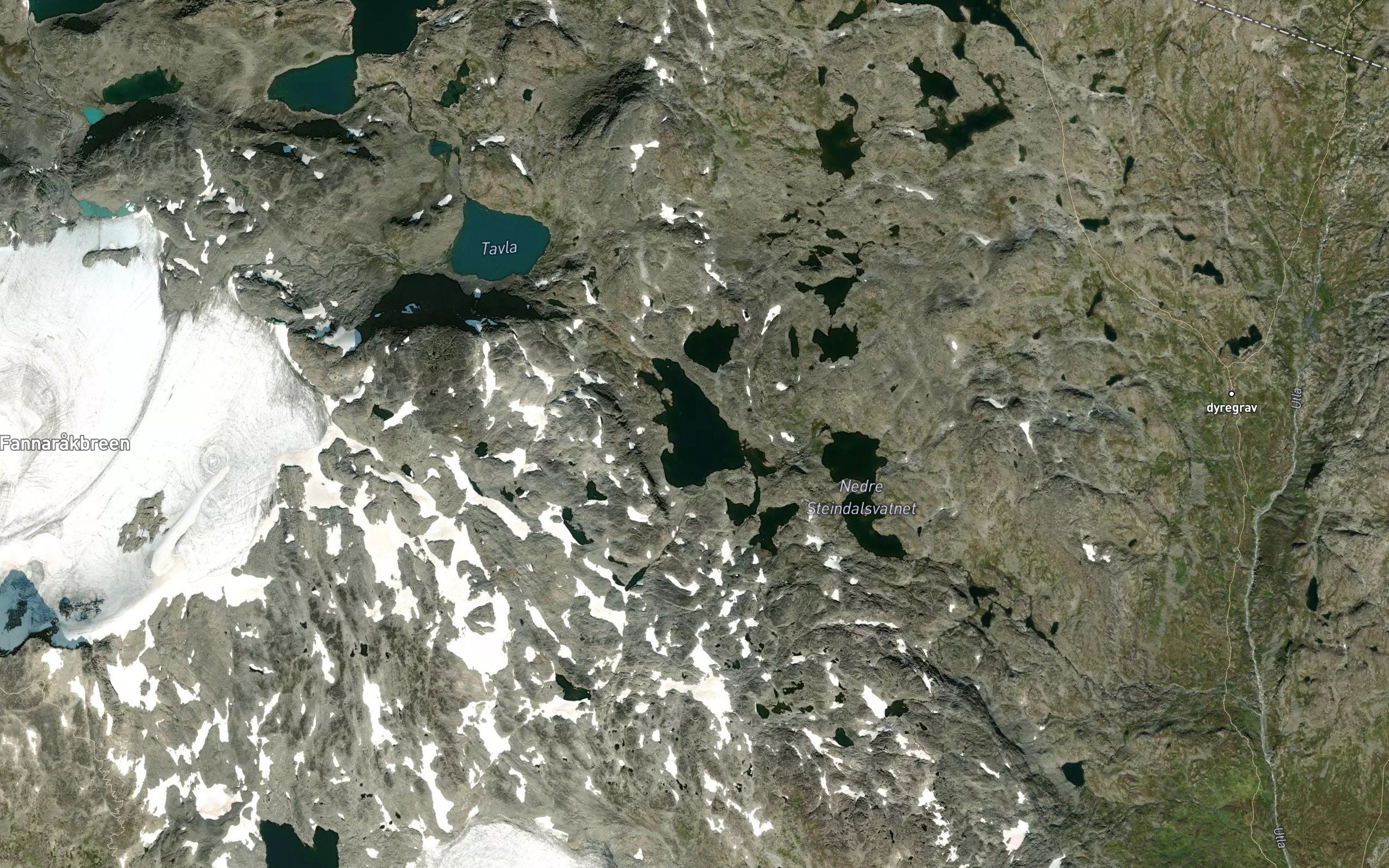 Steindalsvatnet,ovre